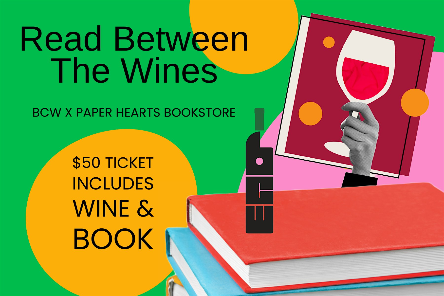 Read Between The Wines at BCW (Bread Cheese Wine) – Little Rock, AR