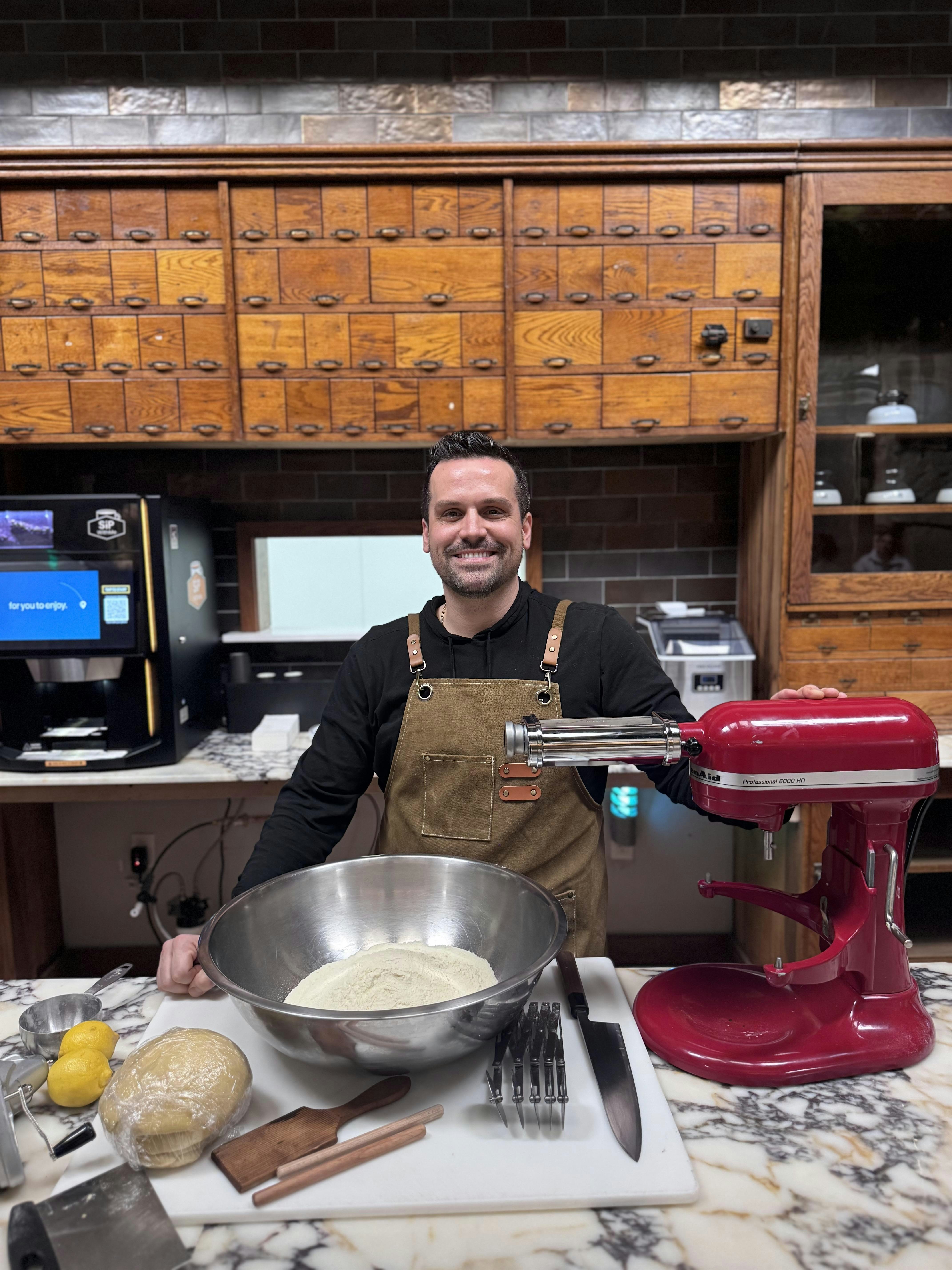 Pasta Making with Chef Edward Strojan at Upcycle Fitness & Social Club – Collingswood, NJ
