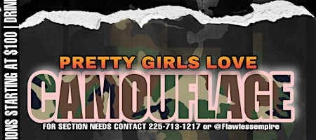 Pretty Girls Love Camo at 11690 Florida Blvd – Baton Rouge, LA