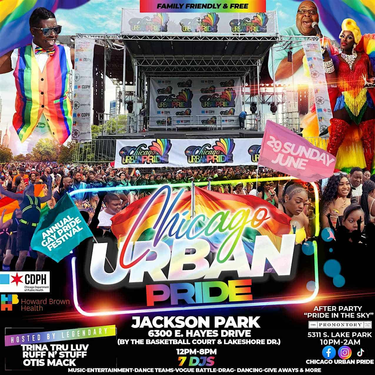 C.U.P. GAY PRIDE PICNIC 2025 at Jackson Park – Chicago, IL