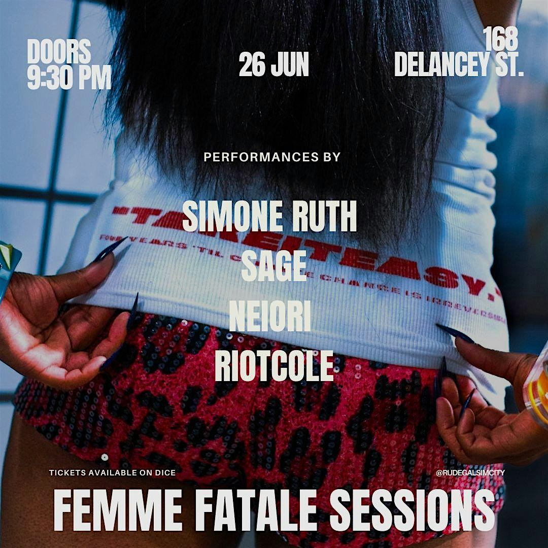 Femme Fatale Sessions @ The Delancey Rooftop at The Delancey Rooftop – New York, NY