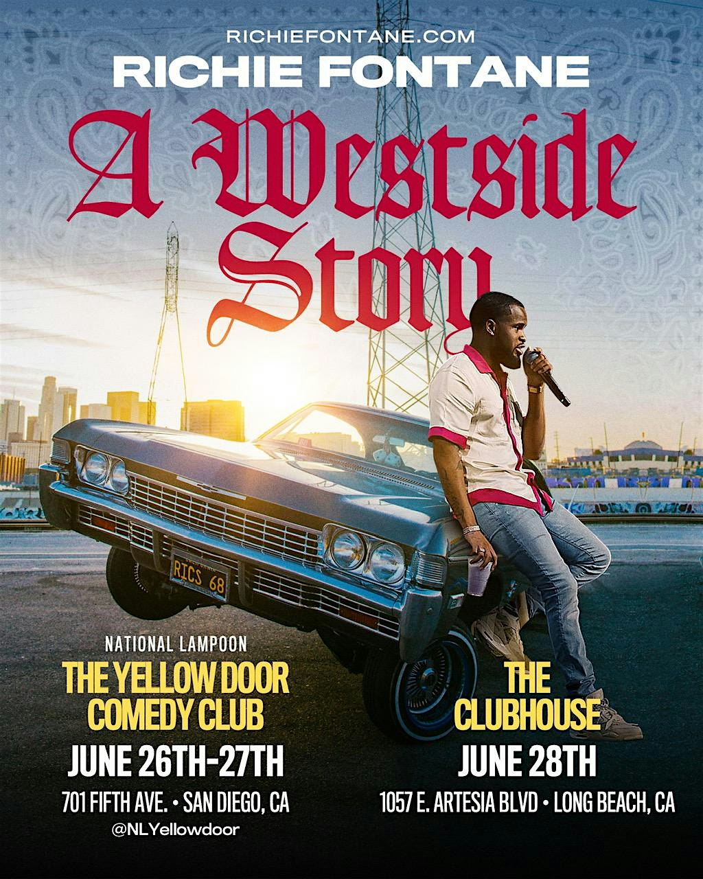 Richie Fontane at National Lampoon: The Yellow Door at National Lampoon: The Yellow Door – San Diego, CA