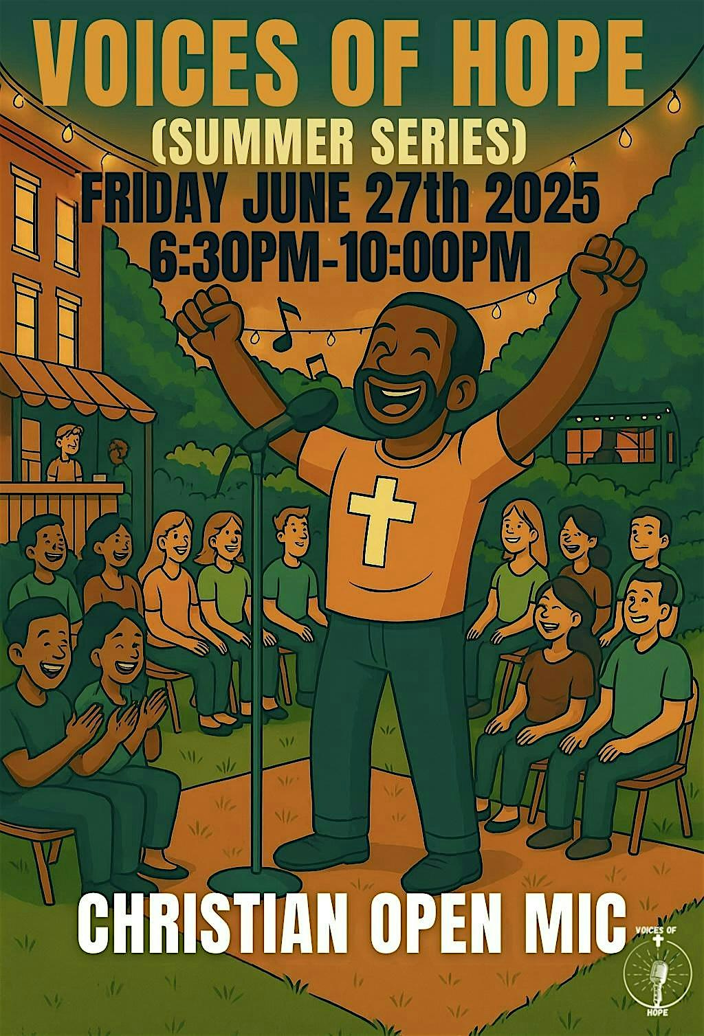 Voices Of Hope Christian Open Mic at 426 N 2nd St – Camden, NJ