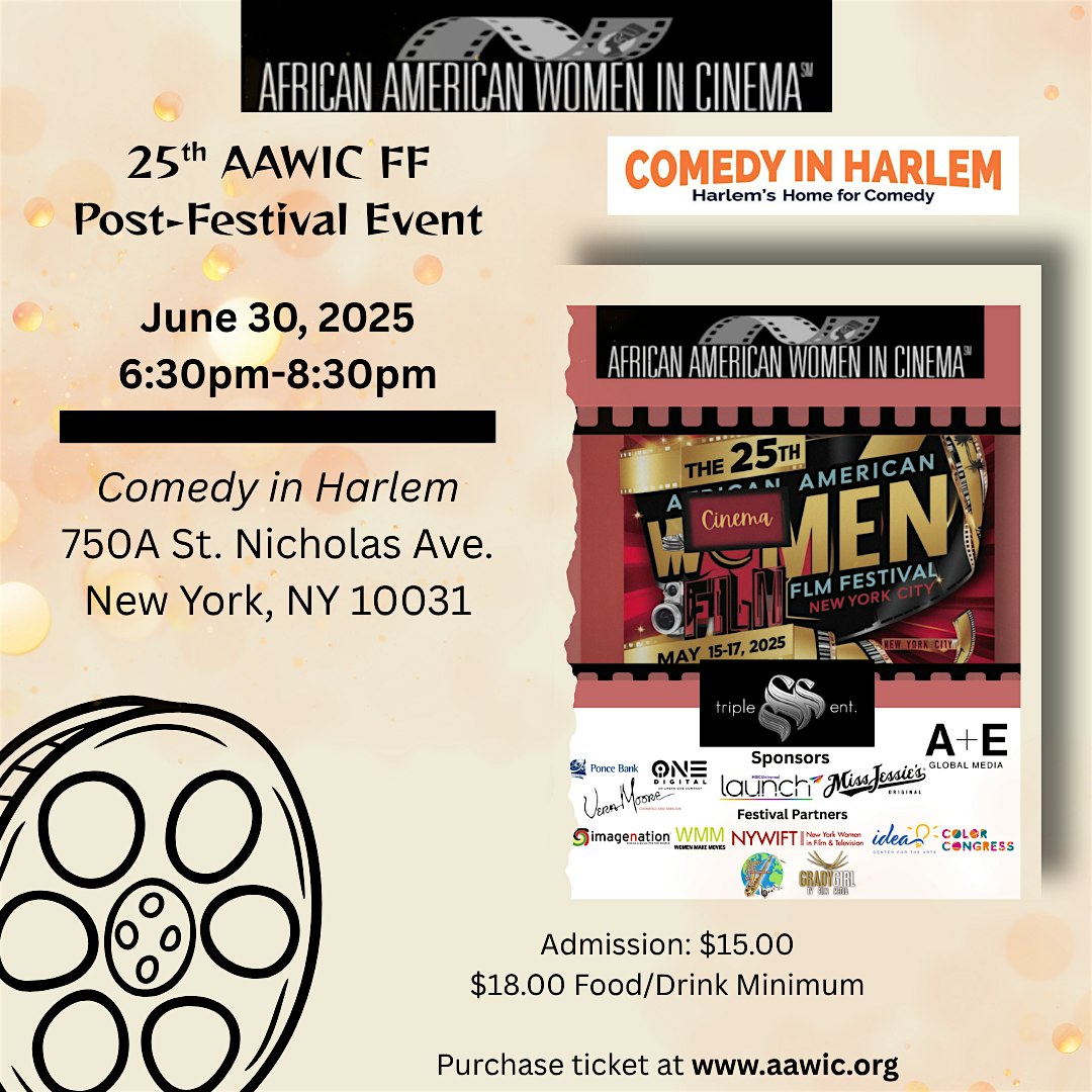 AAWIC Post-Festival Event at 750 St Nicholas Ave – New York, NY