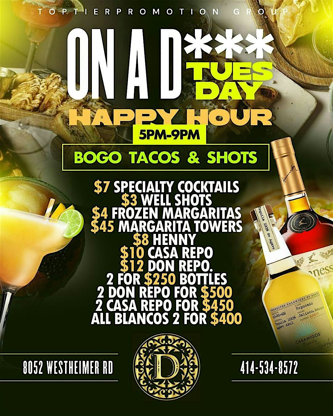 TACO TUESDAY AT DOMAIN at The Domain Houston – Houston, TX