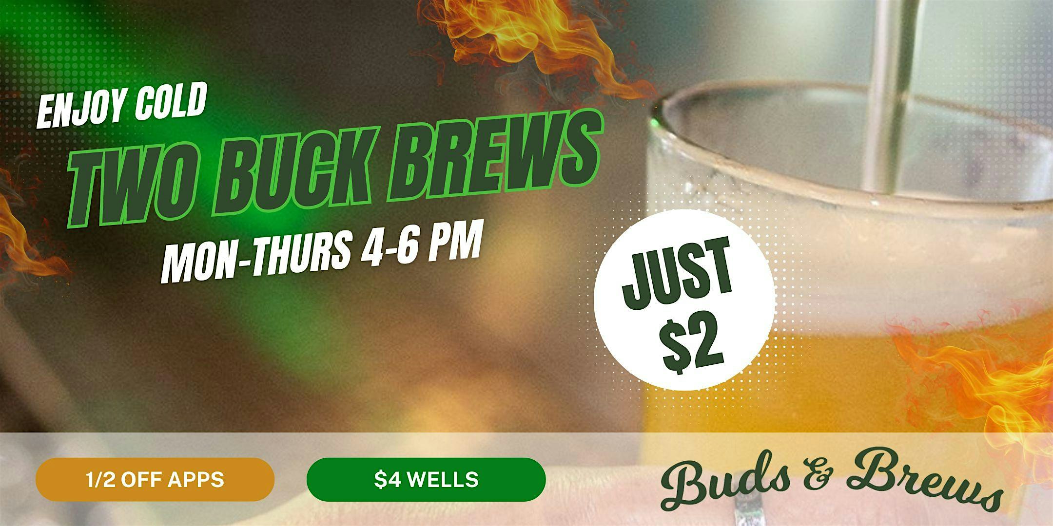Happy Hour at Buds & Brews at Buds and Brews East – Nashville, TN