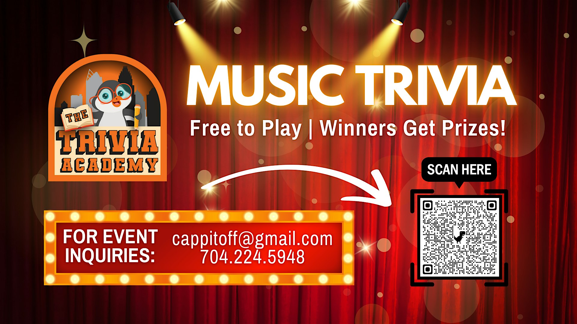 The Trivia Academy: Tuesday Music Trivia at Michael Waltrip Taproom Concord at Michael Waltrip Taproom – Concord, NC