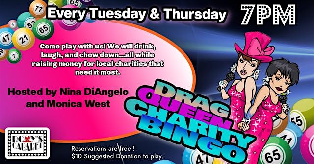 Drag Queen Charity Bingo at Roxyâs Cabaret – Minneapolis, MN