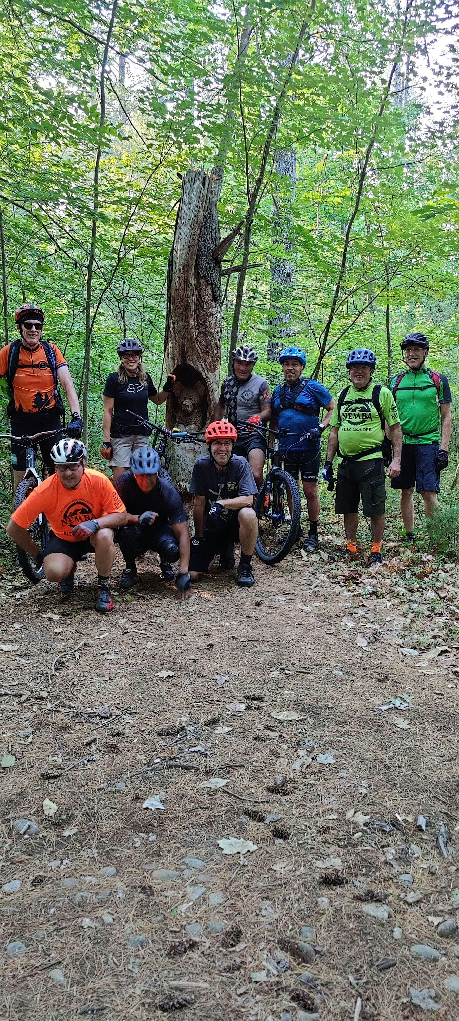 SNH NEMBA Strong Novice Group Ride – Tuesdays at Bear Brook at Hiker Biker Parking Lot on Podunk Rd – Allenstown, NH
