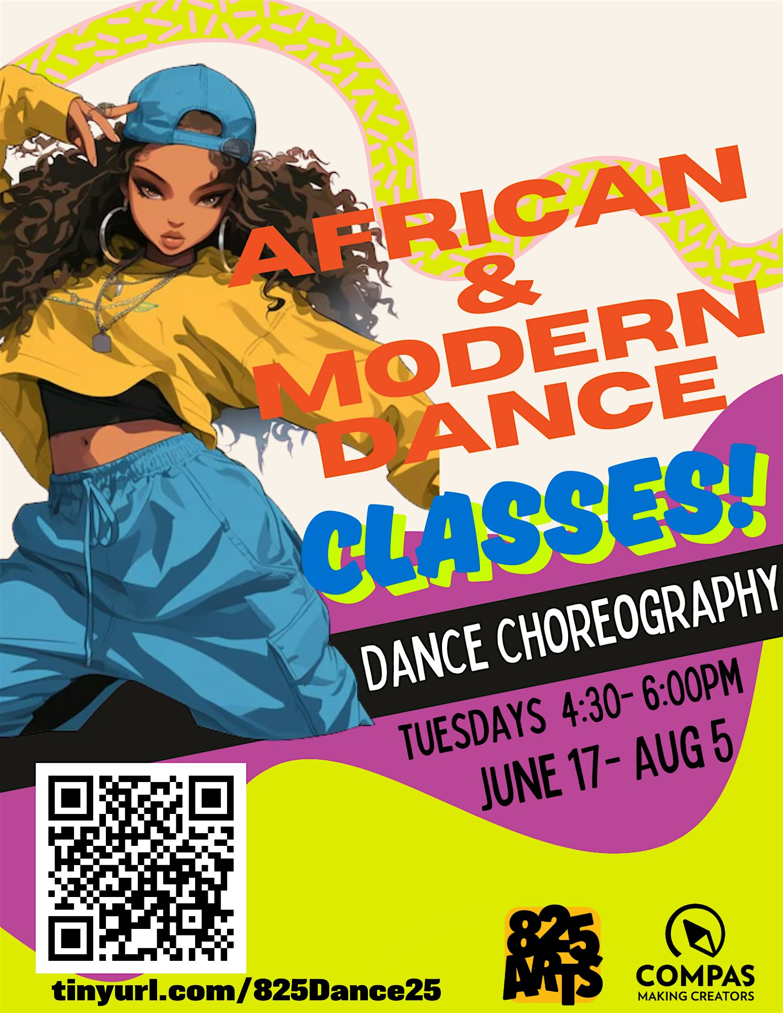Summer Dance Choreo Camp! at 825 Arts – Saint Paul, MN