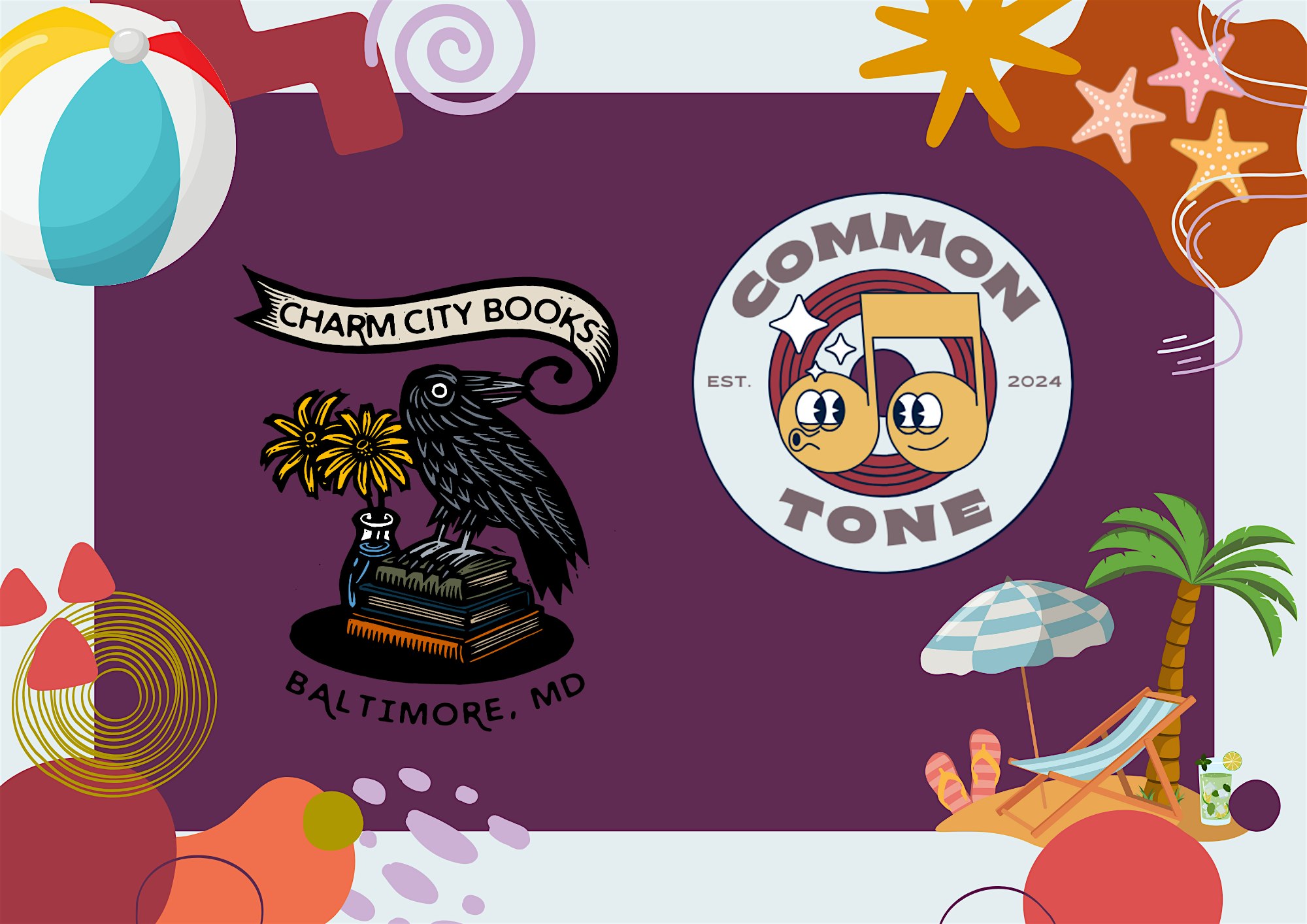 Summer Music Session at Charm City Books! (Drop-in Registration) at Charm City Books – Baltimore, MD