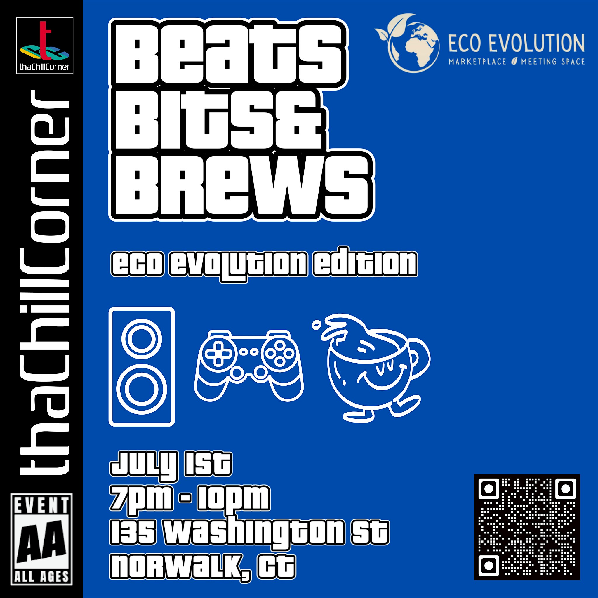 Beats, Bits & Brews (Eco Evolution Edition) at Eco Evolution – Norwalk, CT