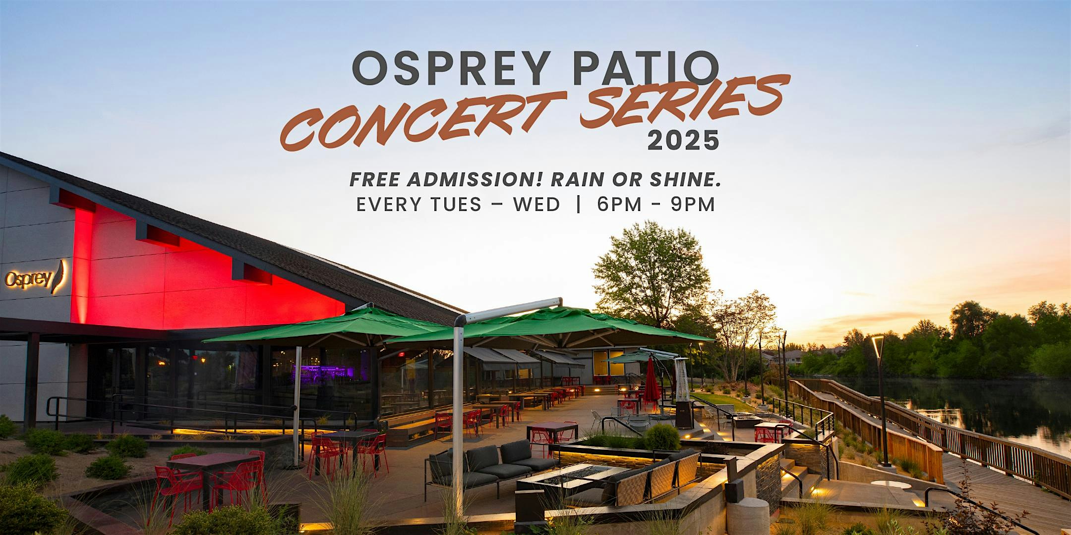 Osprey Patio Concert Series at Osprey Restaurant & Bar – Spokane, WA