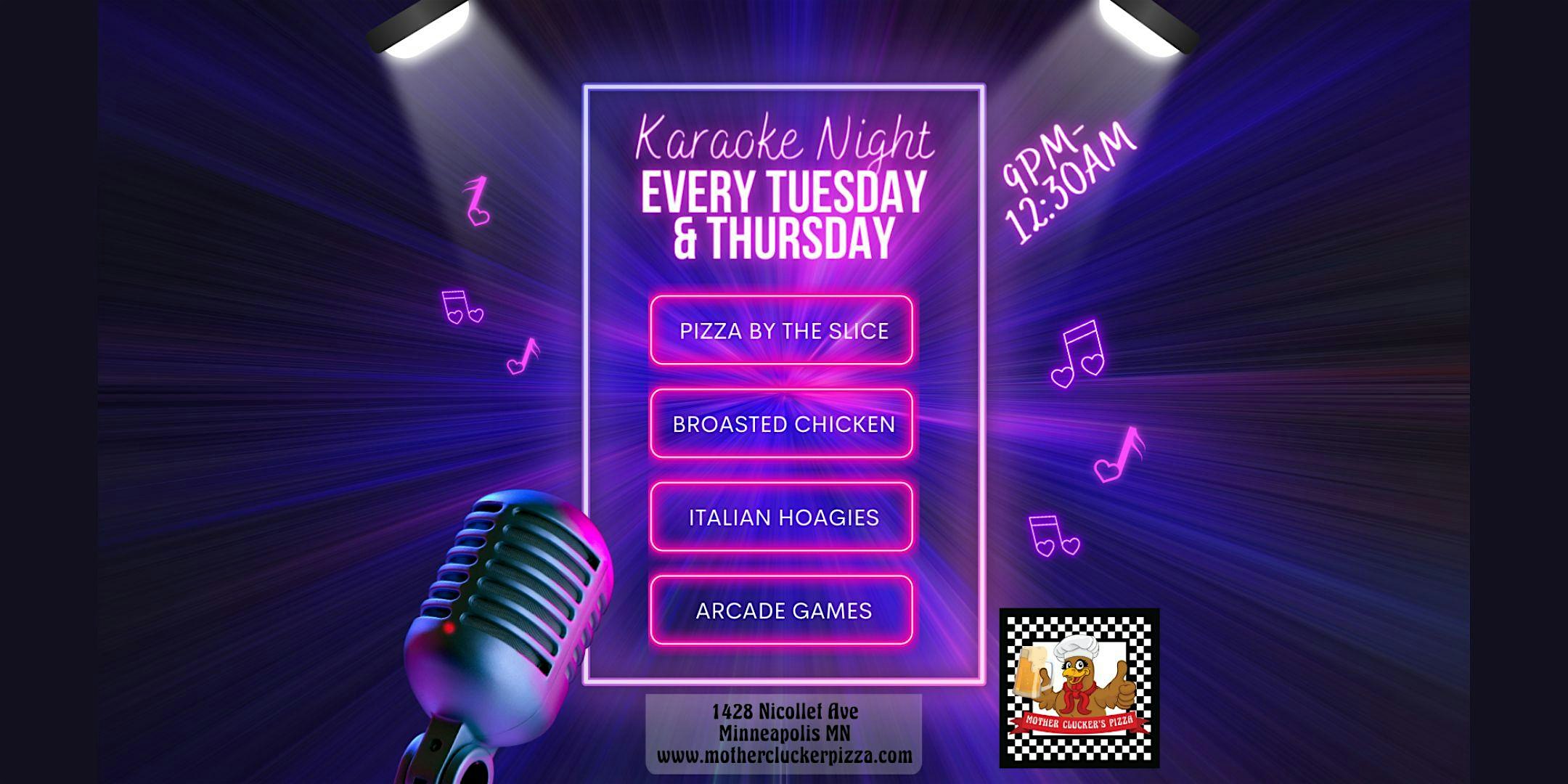 Karaoke with Mia Dorr’s Premier Entertainment at Mother Cluckerâs Pizza – Minneapolis, MN