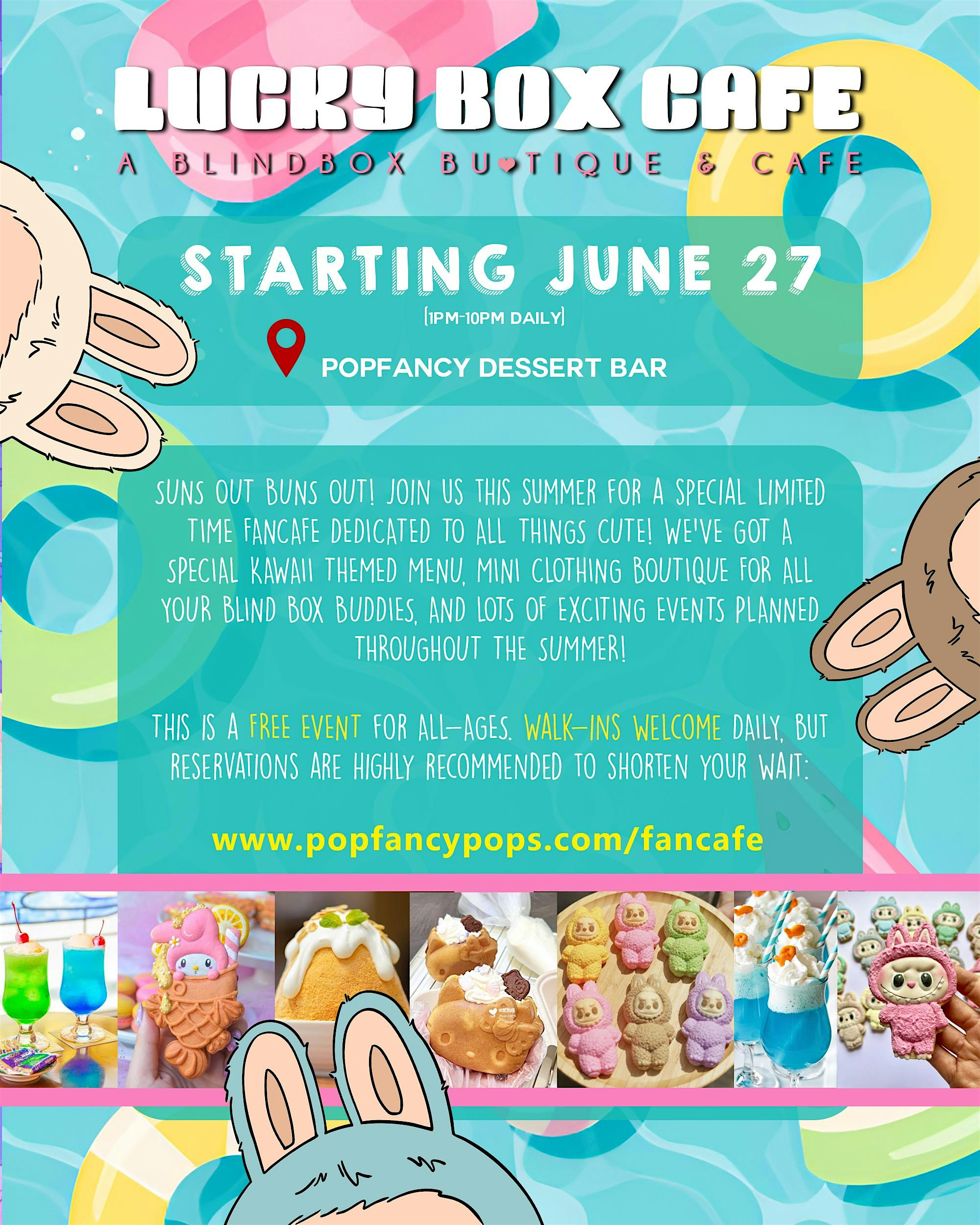 LUCKY BOX CAFE – A Blind Box Bu-tique & Cafe at Popfancy Dessert Bar – Houston, TX