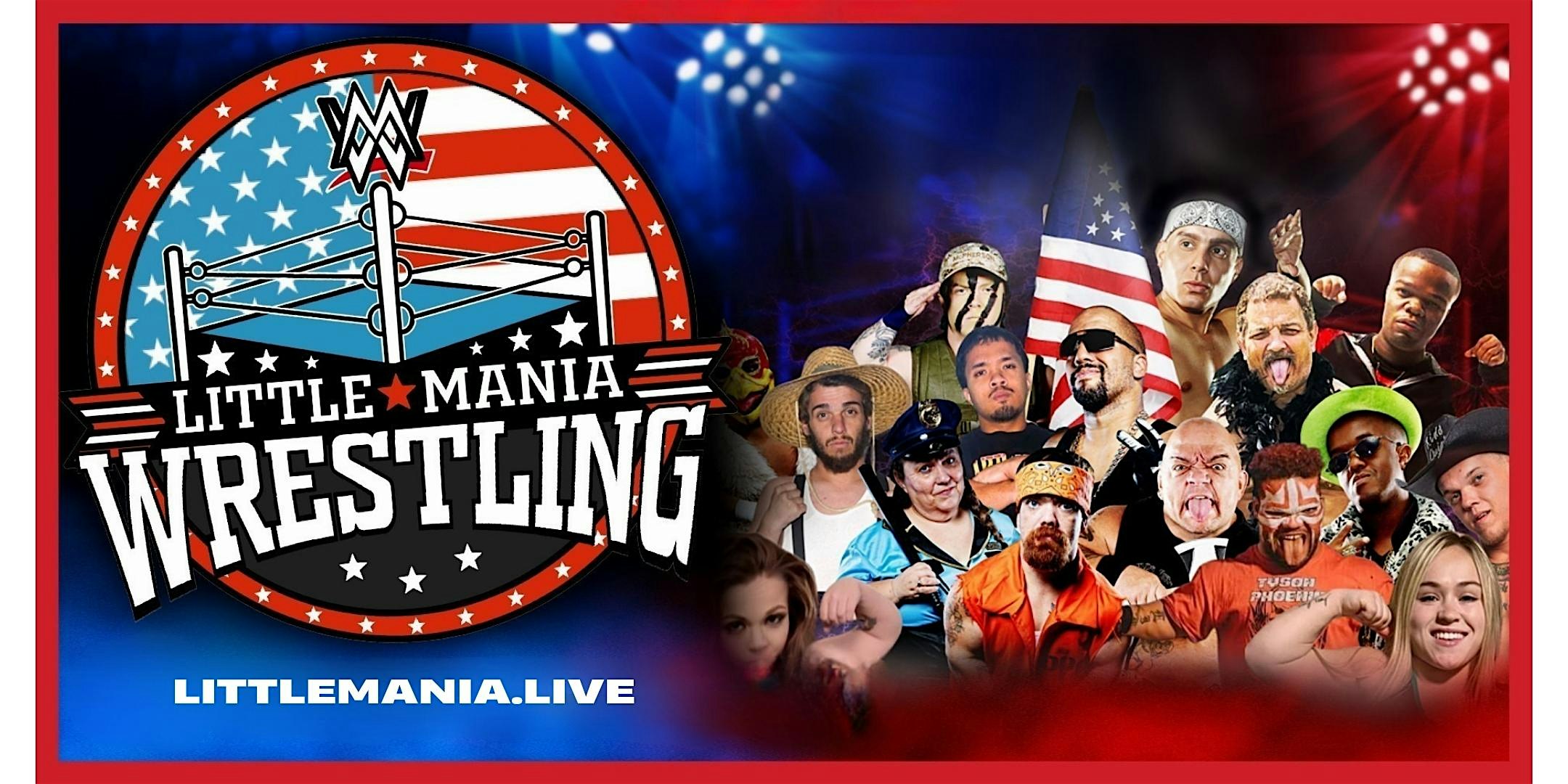 Little Mania Wrestling: Where Big Fun Meets Midget Wrestling! Milford, NH at VFW – Milford, NH