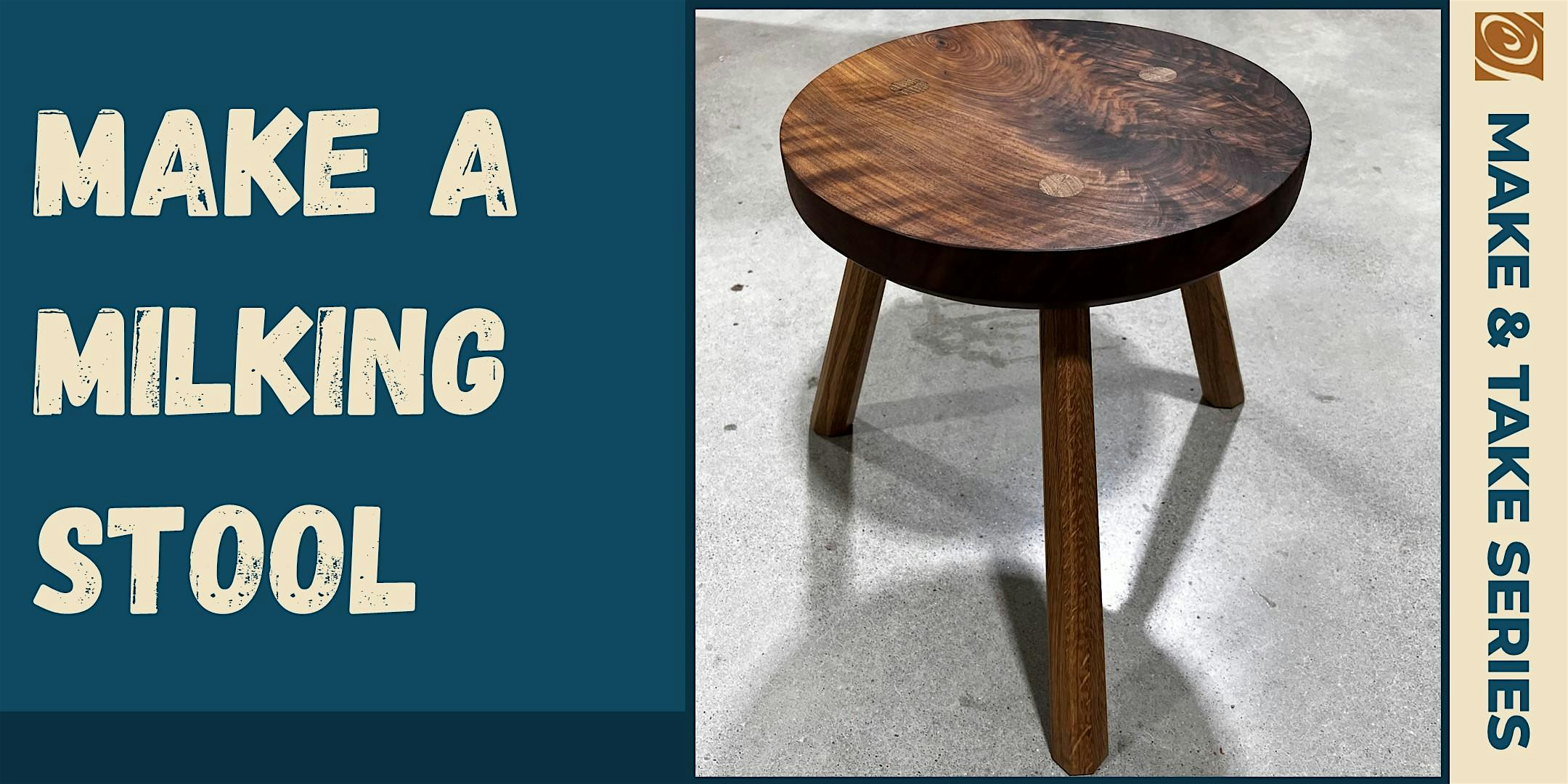 Milking Stool Make & Take at Rockler Woodworking and Hardware – Oklahoma City – Oklahoma City, OK