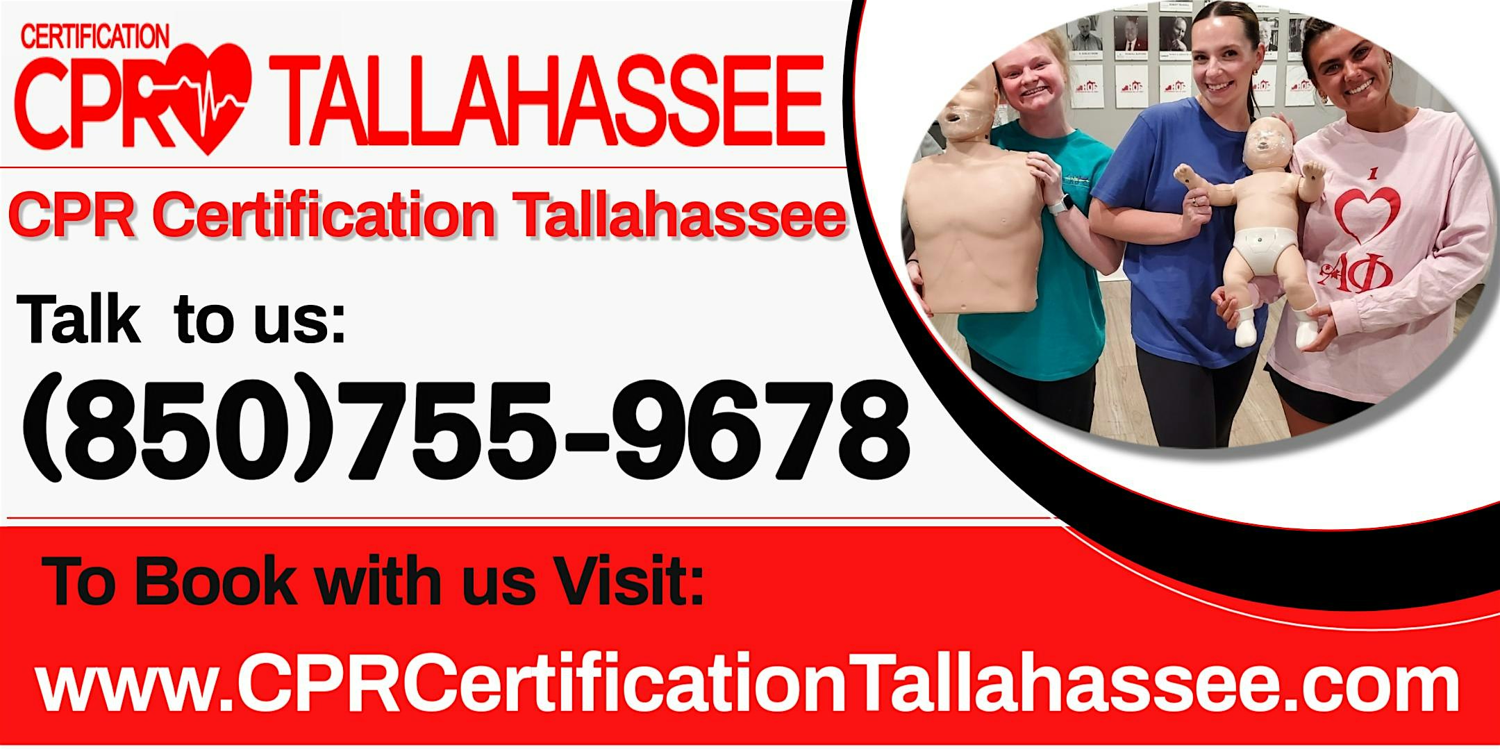 BLS CPR Classes & AED Training Tallahassee-CPRCertificationTallahassee.com at CPR Certification Tallahassee – Tallahassee, FL