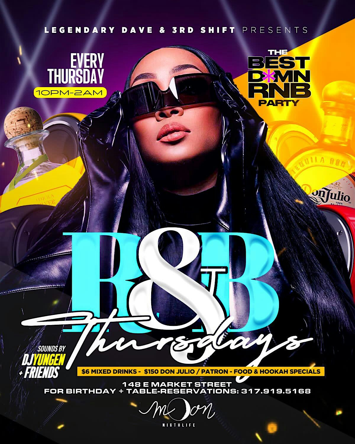R&B Thursdays at Moon Lounge – Indianapolis, IN