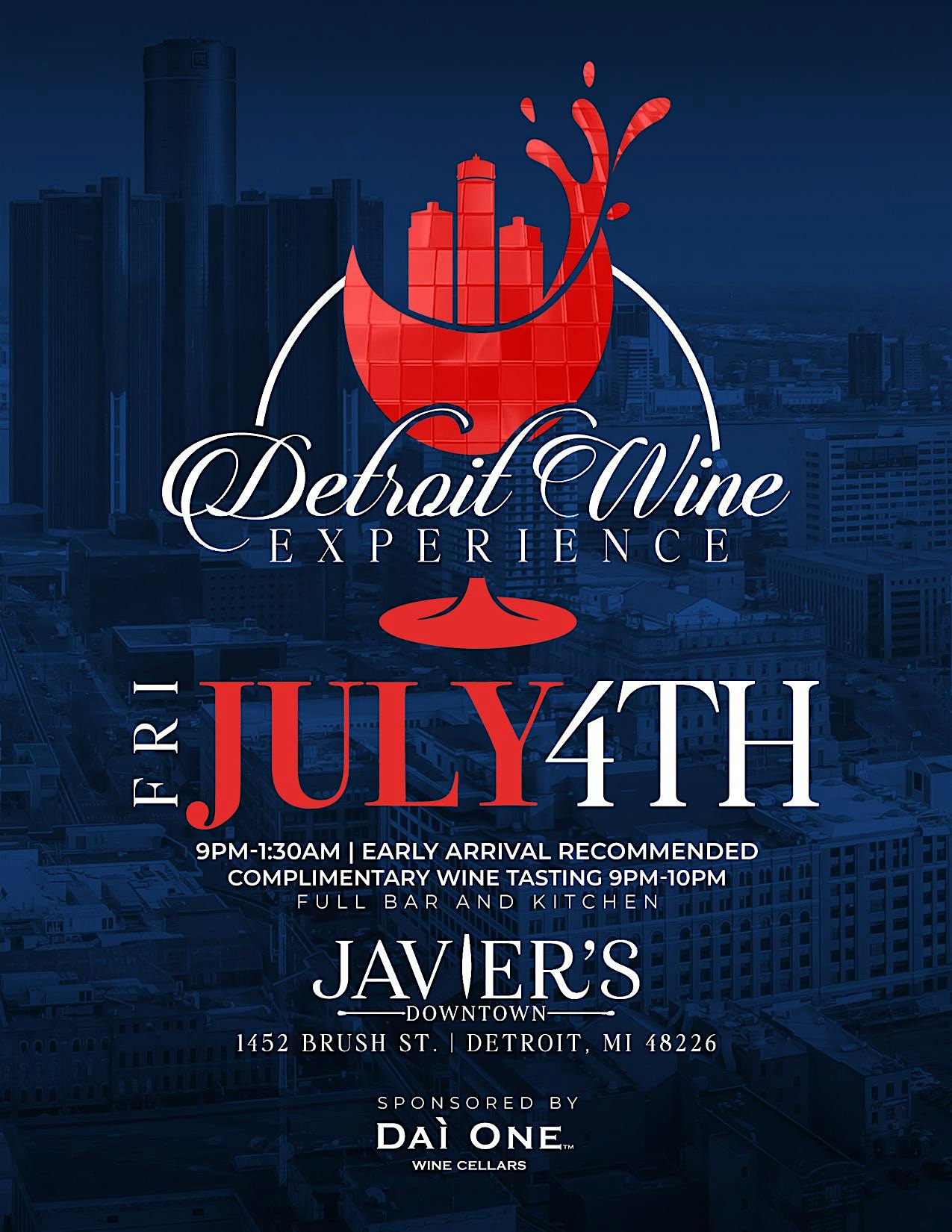 Detroit Wine Experience #7 at Javierâs Downtown – Detroit, MI
