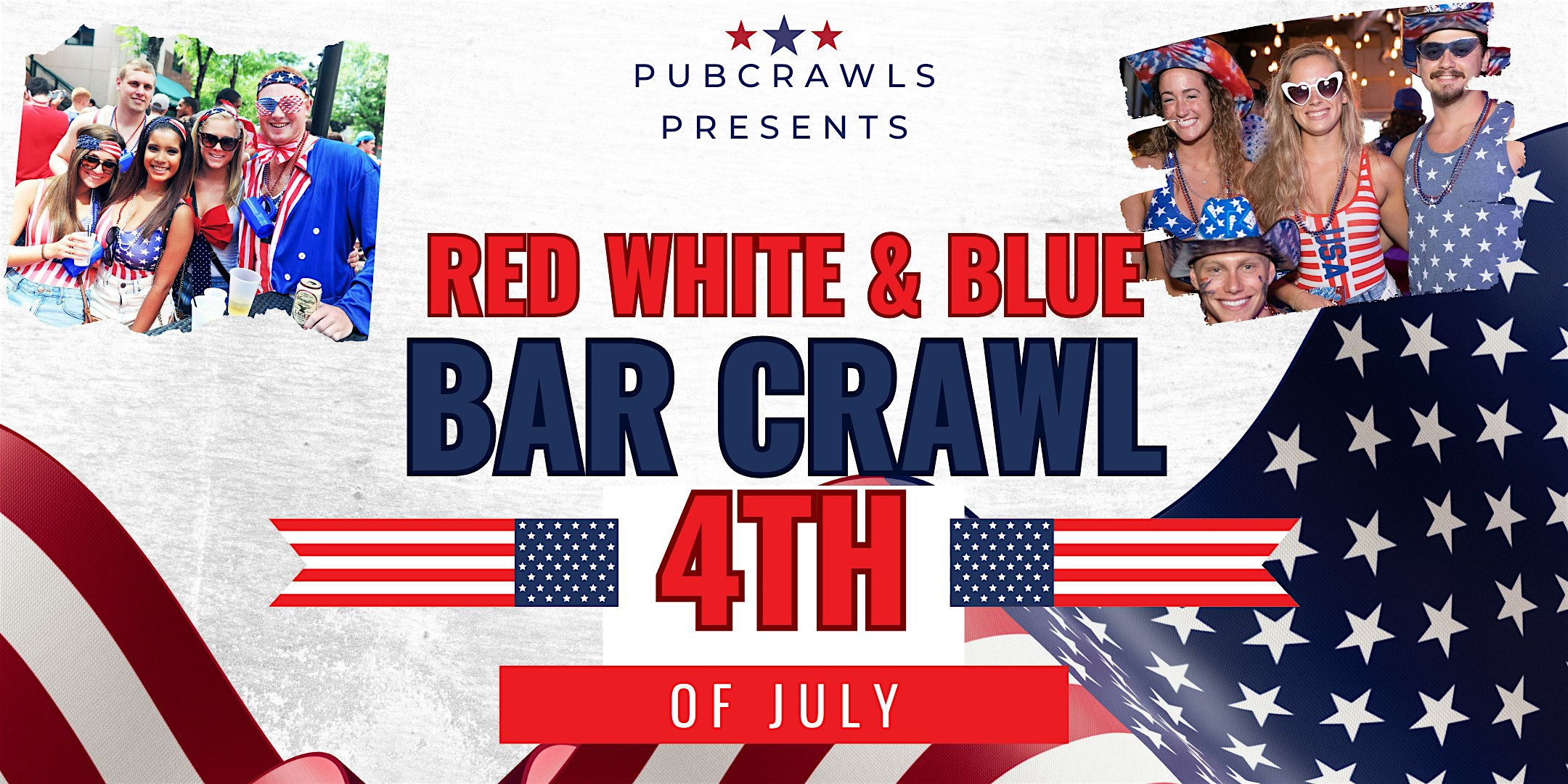 Ann Arbor Red White and Brew Bar Crawl at Brown Jug Restaurant – Ann Arbor, MI