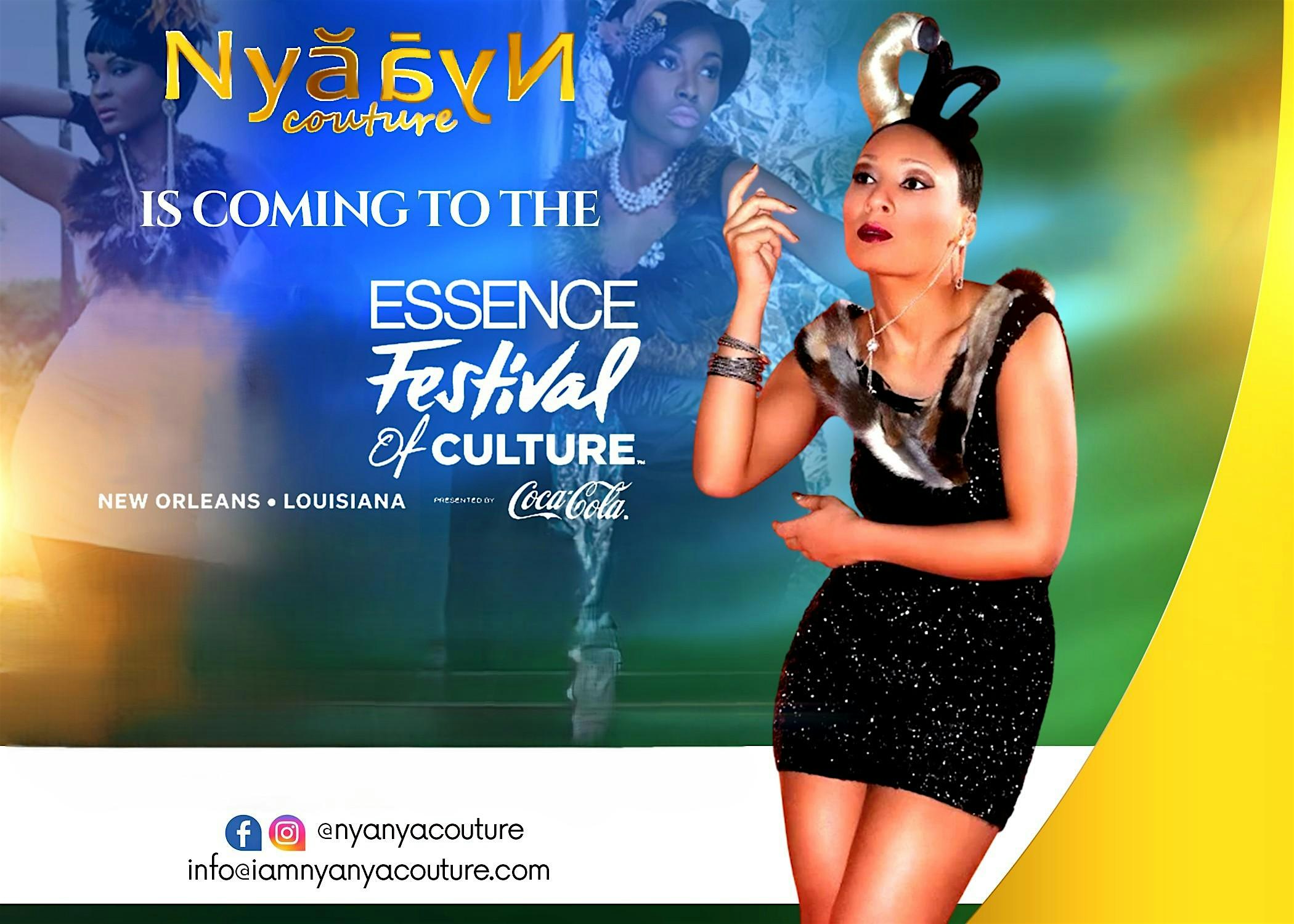 Essence Festival: Nya Nya Experience Fashion Show at 1340 Poydras St – New Orleans, LA