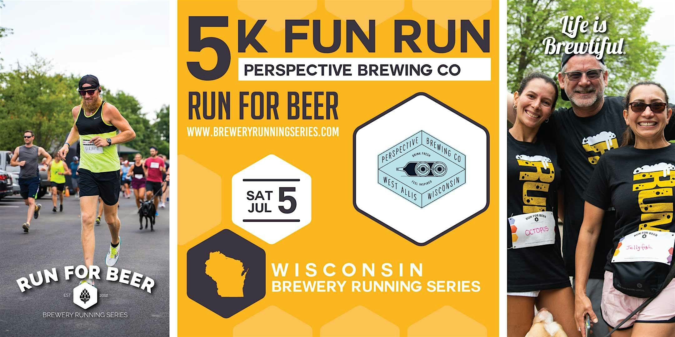 5k Beer Run x Perspective Brewing | 2025 Wisconsin Brewery Running Series at Perspective Brewing Co. – West Allis, WI