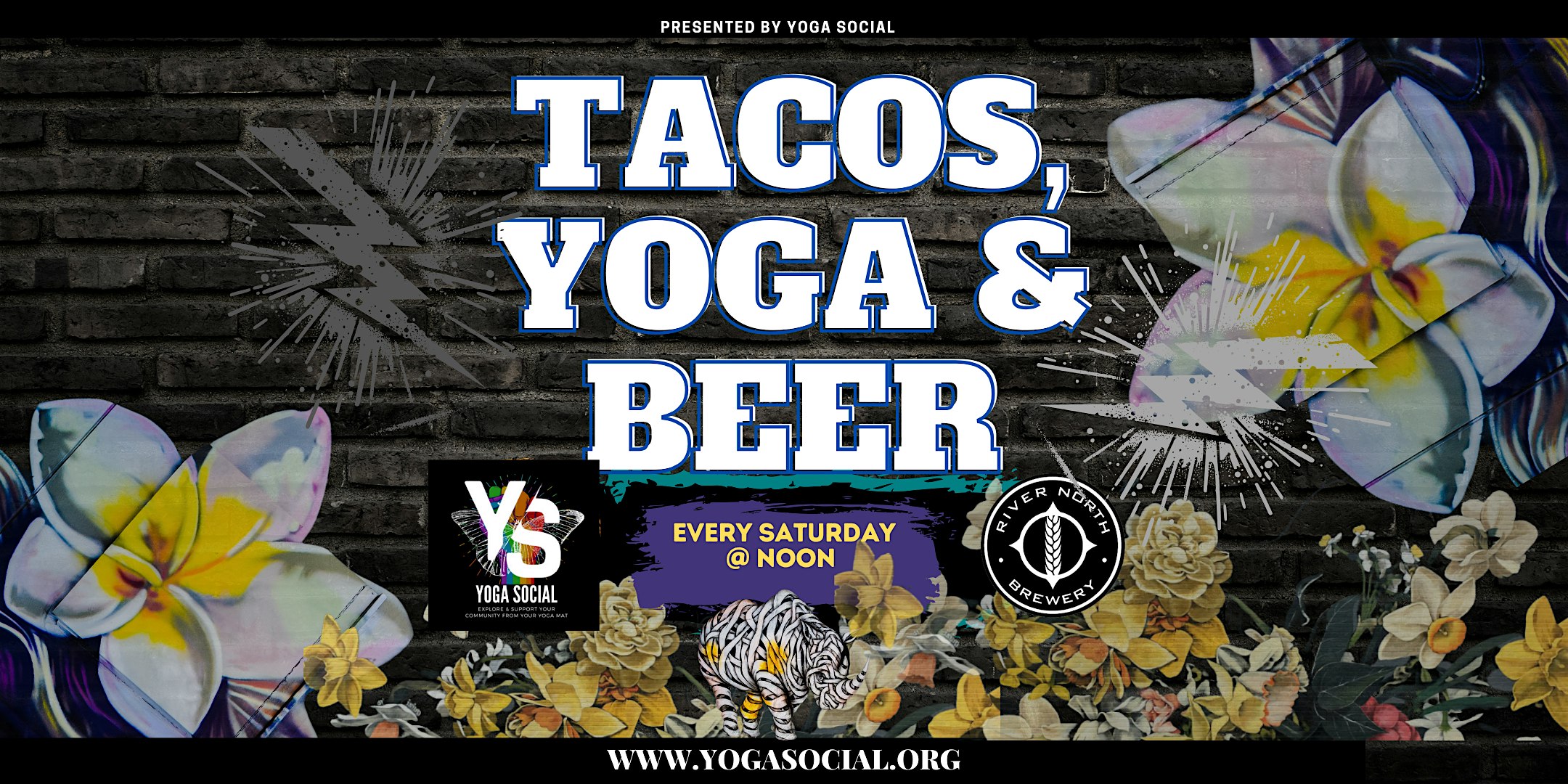 Tacos, Yoga & Beer at River North Brewery – Blake St. at River North Brewery – Blake Street Taproom – Denver, CO