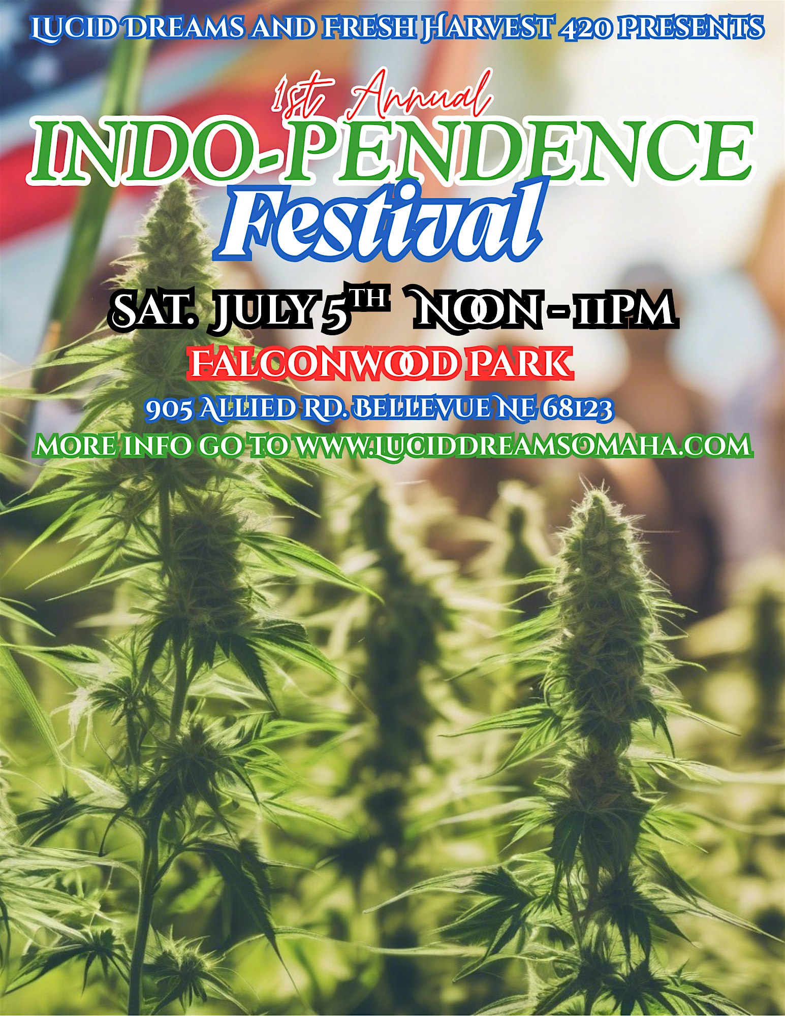 1st Annual INDO-PENDENCE Festival at Falconwood Park – Bellevue, NE