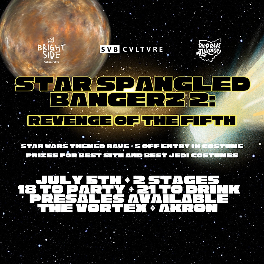 STAR SPANGLED BANGERZ 2: REVENGE OF THE FIFTH at The Vortex – Akron, OH