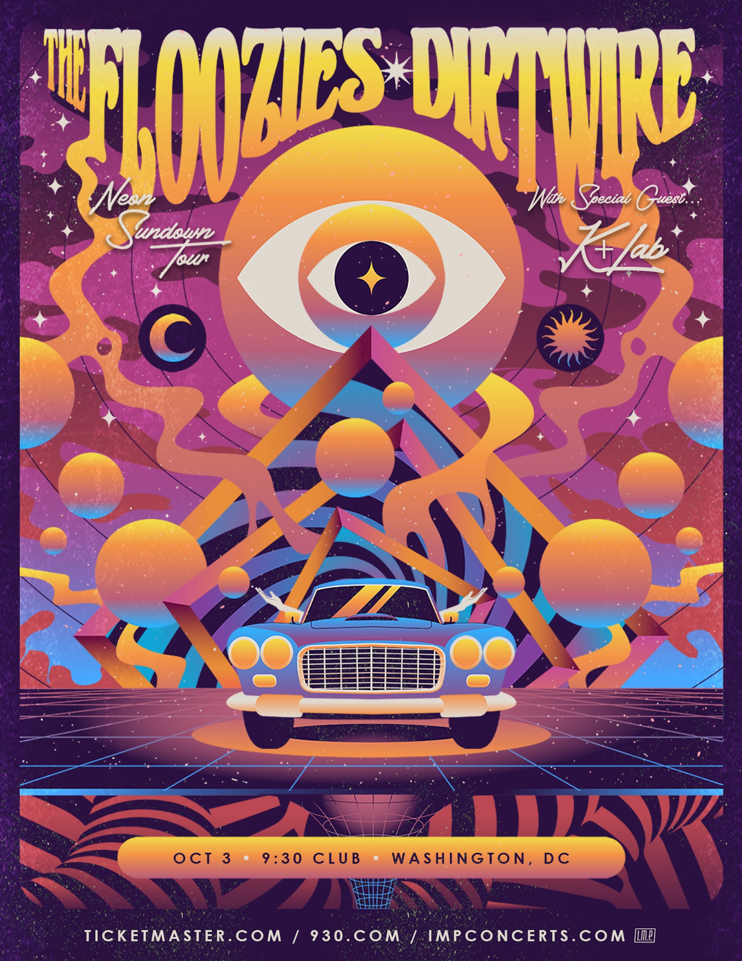 Purchase The Floozies & Dirtwire - Neon Sundown Tour Tickets: Don't miss this upcoming event in Washington DC. Happening Friday