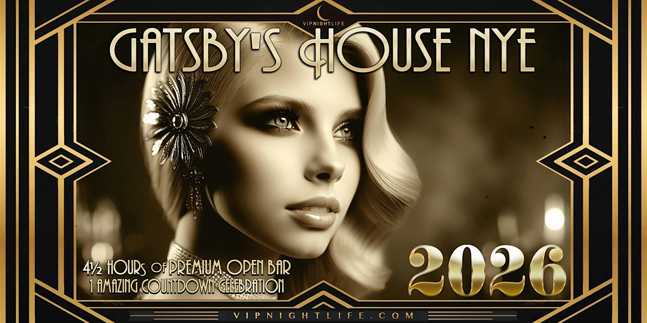 2026 W Hollywood New Year’s Eve Party | Gatsby’s House LA at W Hollywood Living Room & Garden – Hollywood, CA