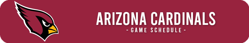 Arizona Cardinals Game Schedule & Tickets - LocalTixs.co