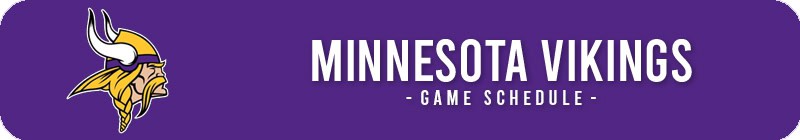 Minnesota Vikings Game Schedule & Tickets - LocalTixs.co