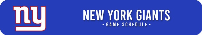 New York Giants Game Schedule & Tickets - LocalTixs.co