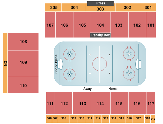 Belleville Senators vs. Rochester Americans at CAA Arena – Belleville, Canada