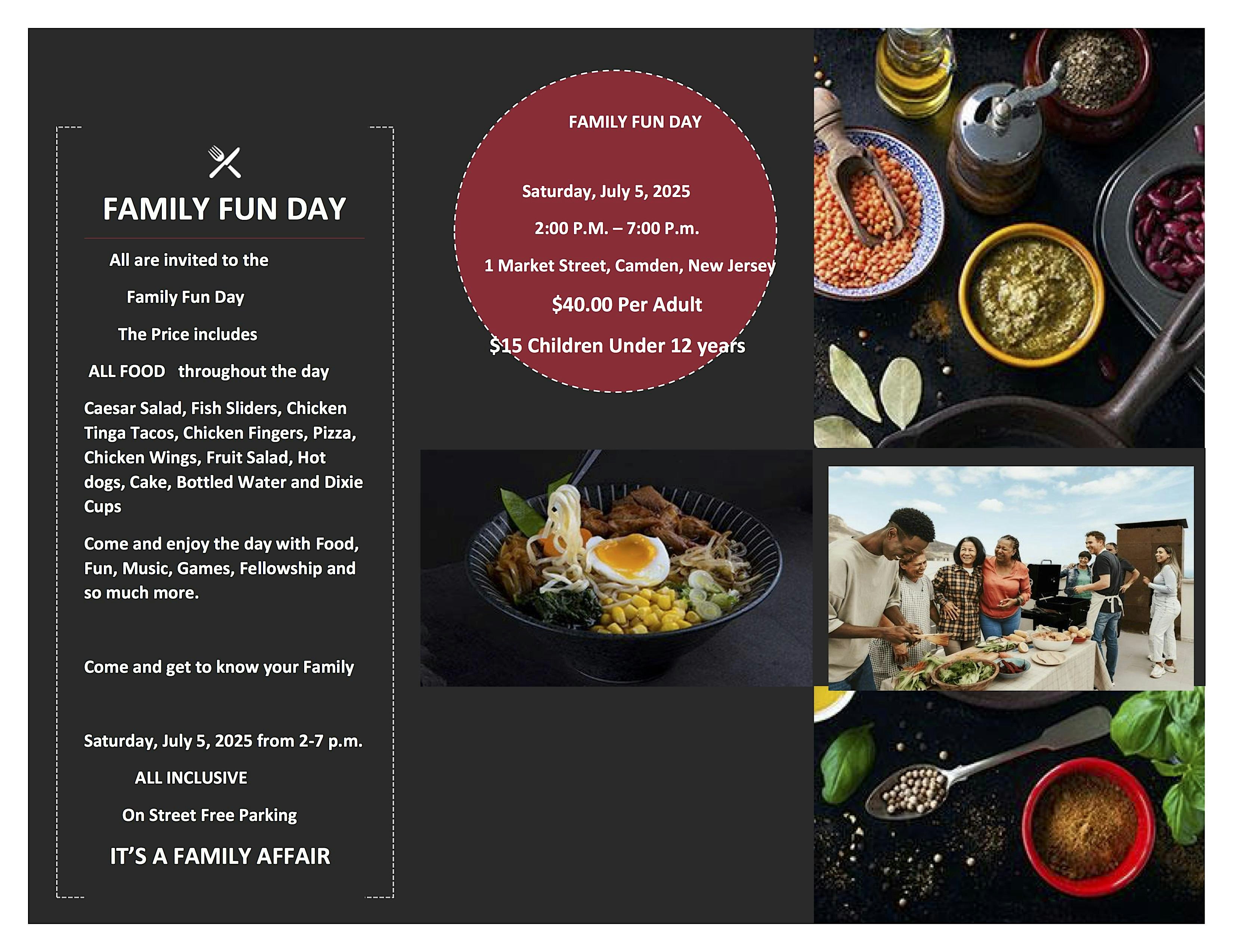 Private Family Fun Day at The Victor – Camden, NJ
