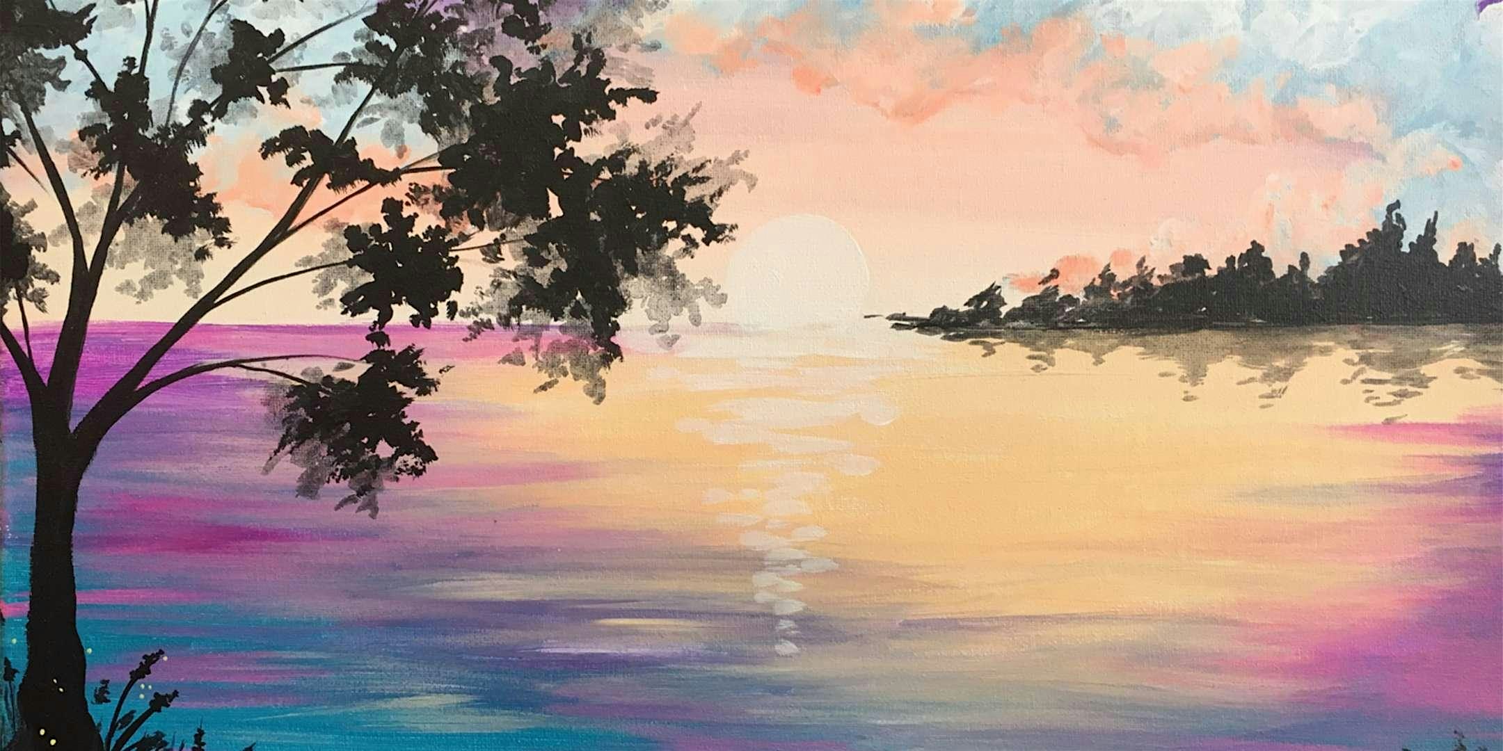 Firefly Lake – Paint and Sip by Classpop!⢠at Pinot’s Palette West Chester – West Chester, OH