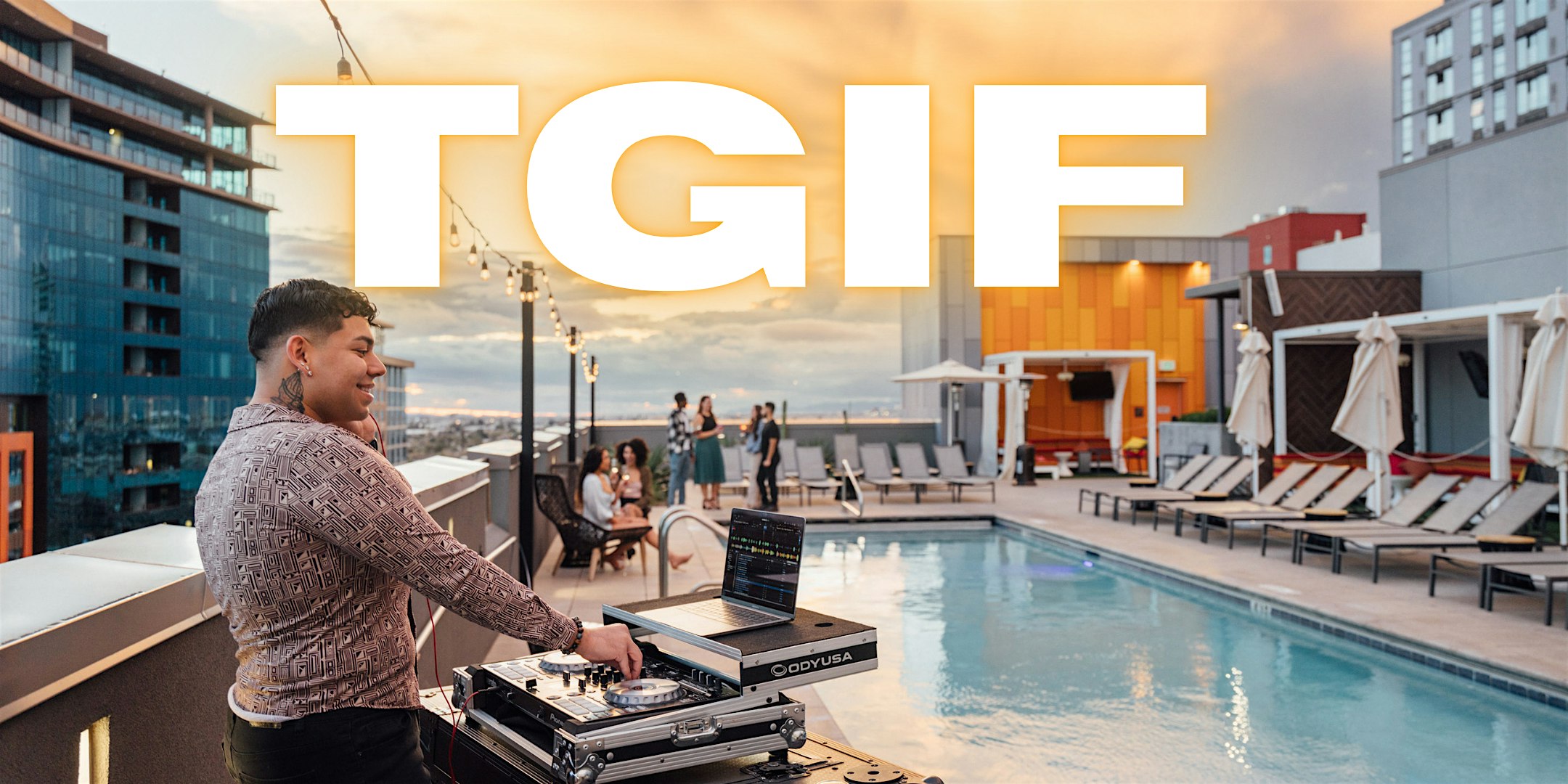 TGIF Rooftop Pool Party at Alibi – Tempe, AZ
