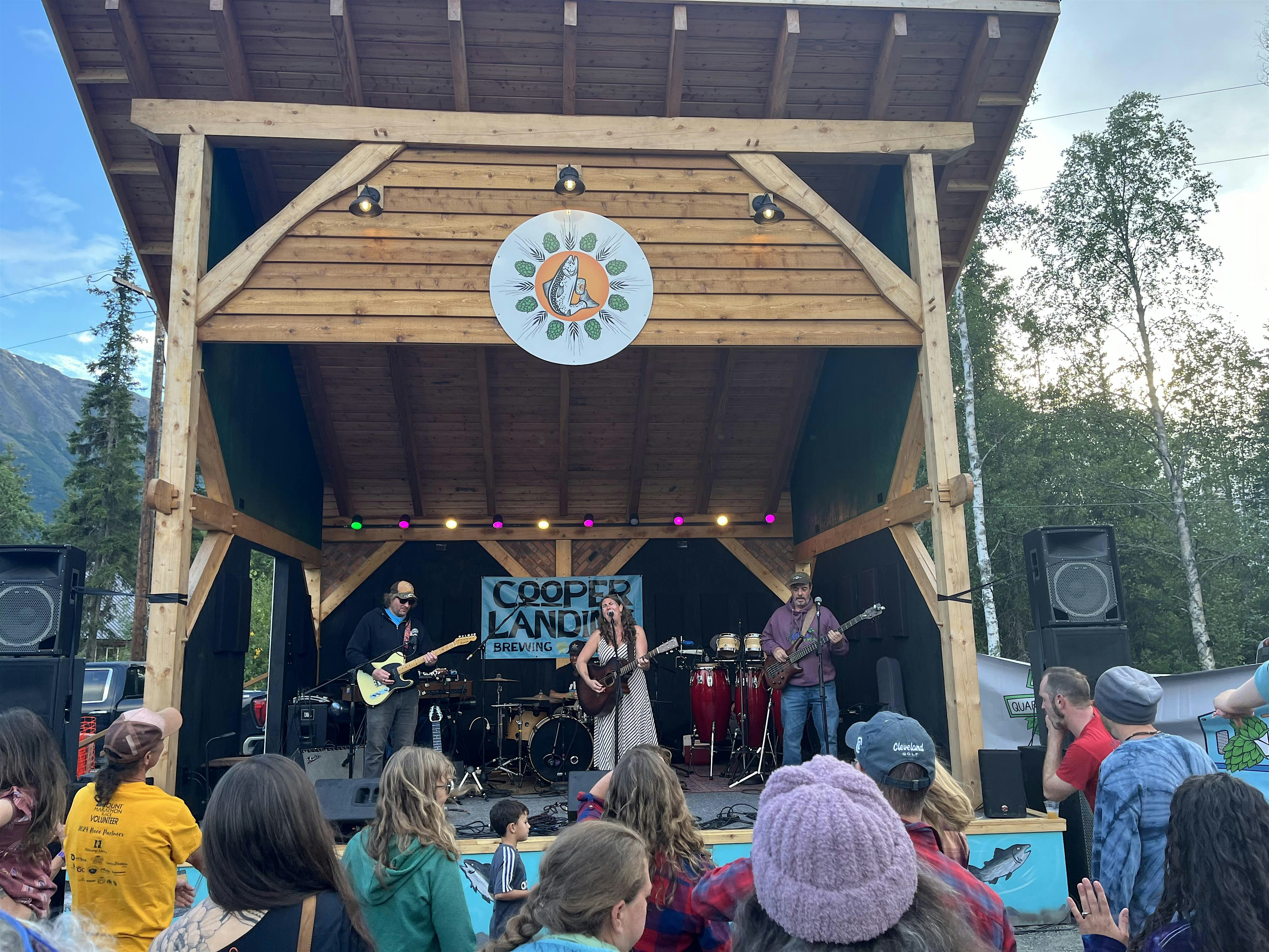 Hope Social club and Hwy 9 at Cooper Landing Brewing Co. at Cooper Landing Brewing Company – Cooper Landing, AK