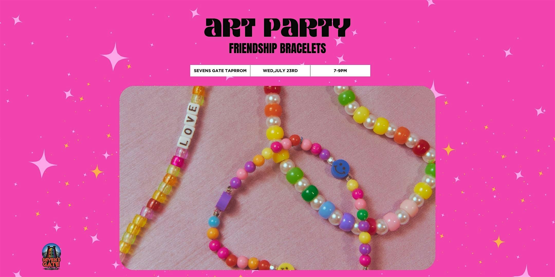 Art Party: Friendship Bracelets at Seven’s Gate Taproom – Colorado Springs, CO