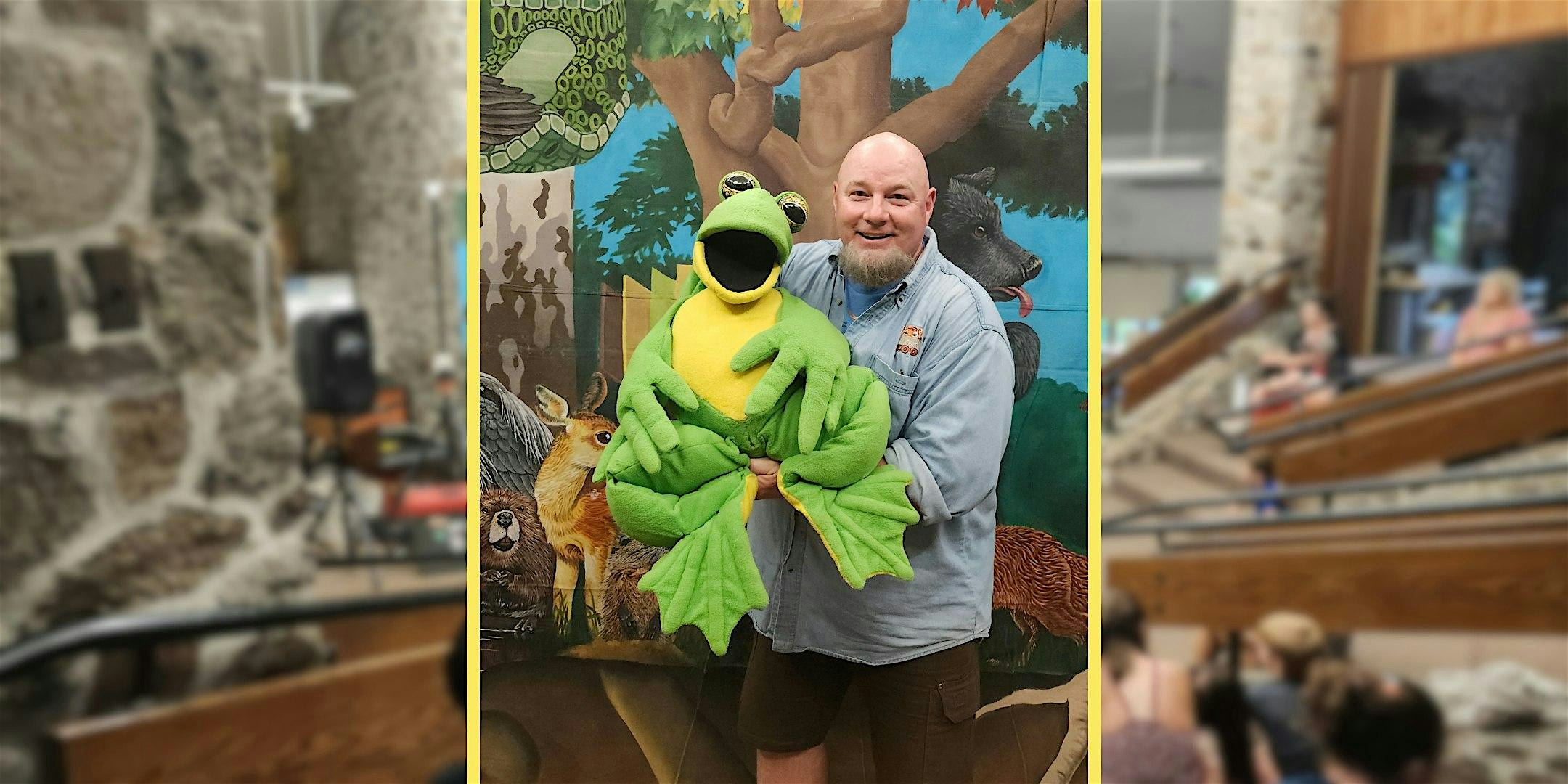 Chris Rowlands – Puppeteer and Singer at Ansonia Nature & Recreation Center – Ansonia, CT