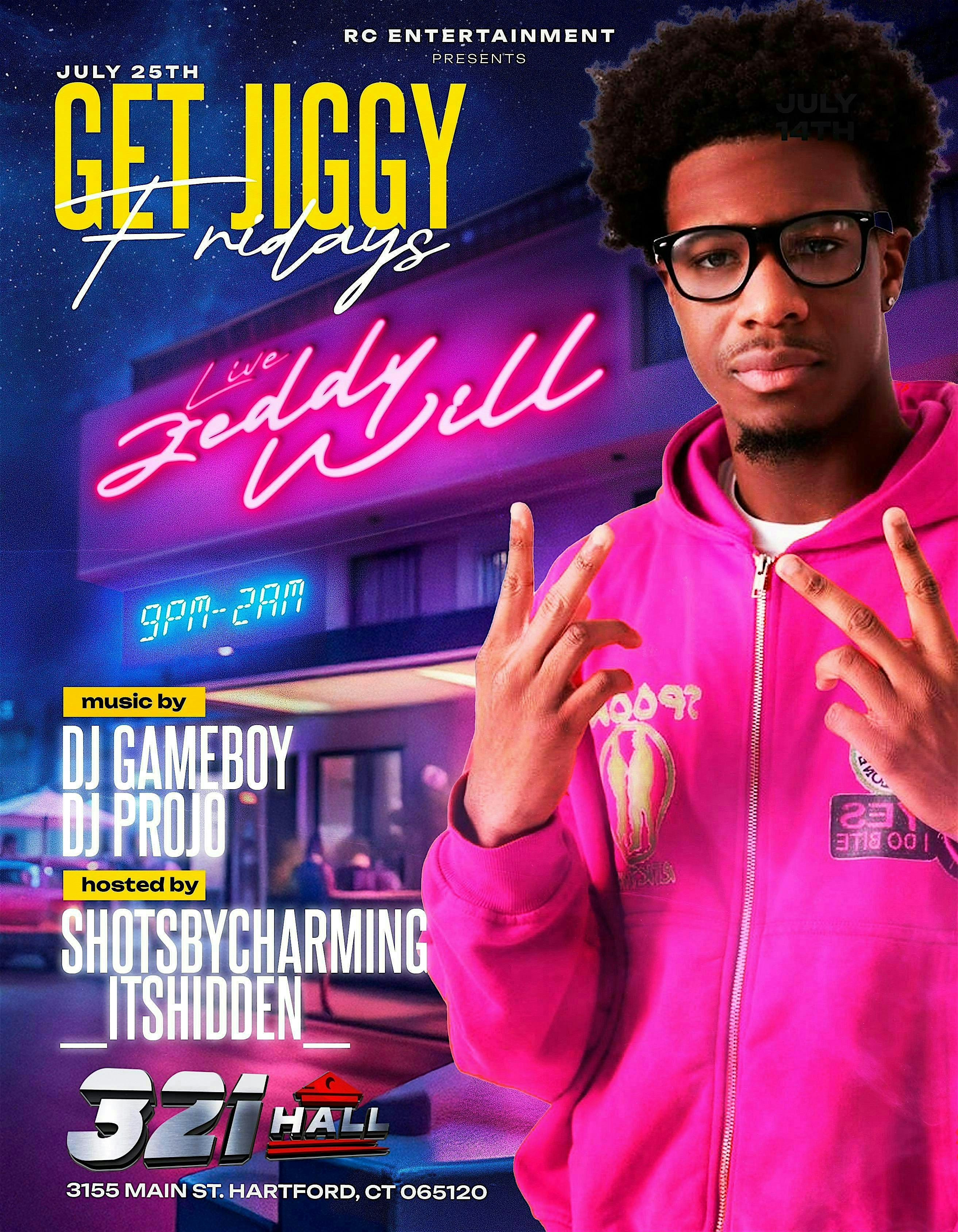 Get Jiggy Fridays at 321 Sports Bar – Hartford, CT