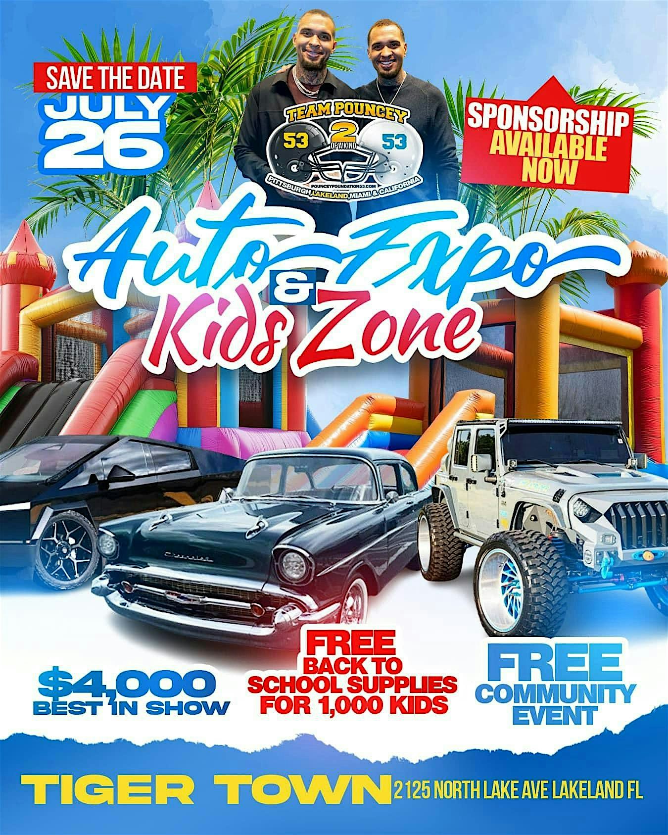3nd Annual Team Pouncey Auto Expo at Tigertown – Lakeland, FL