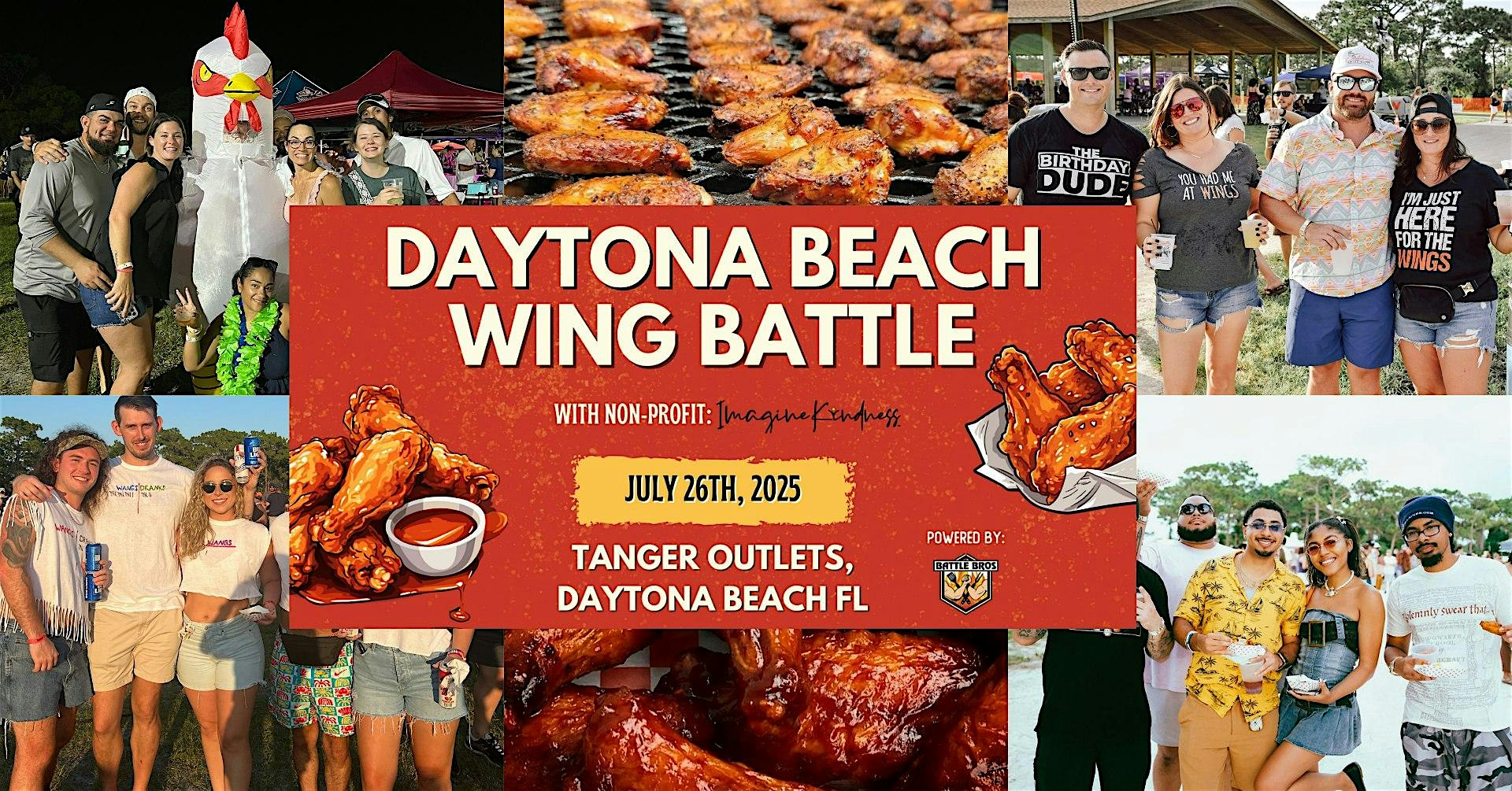 Daytona Beach Wing Battle 2025 at Tanger Outlets Daytona Beach – Daytona Beach, FL