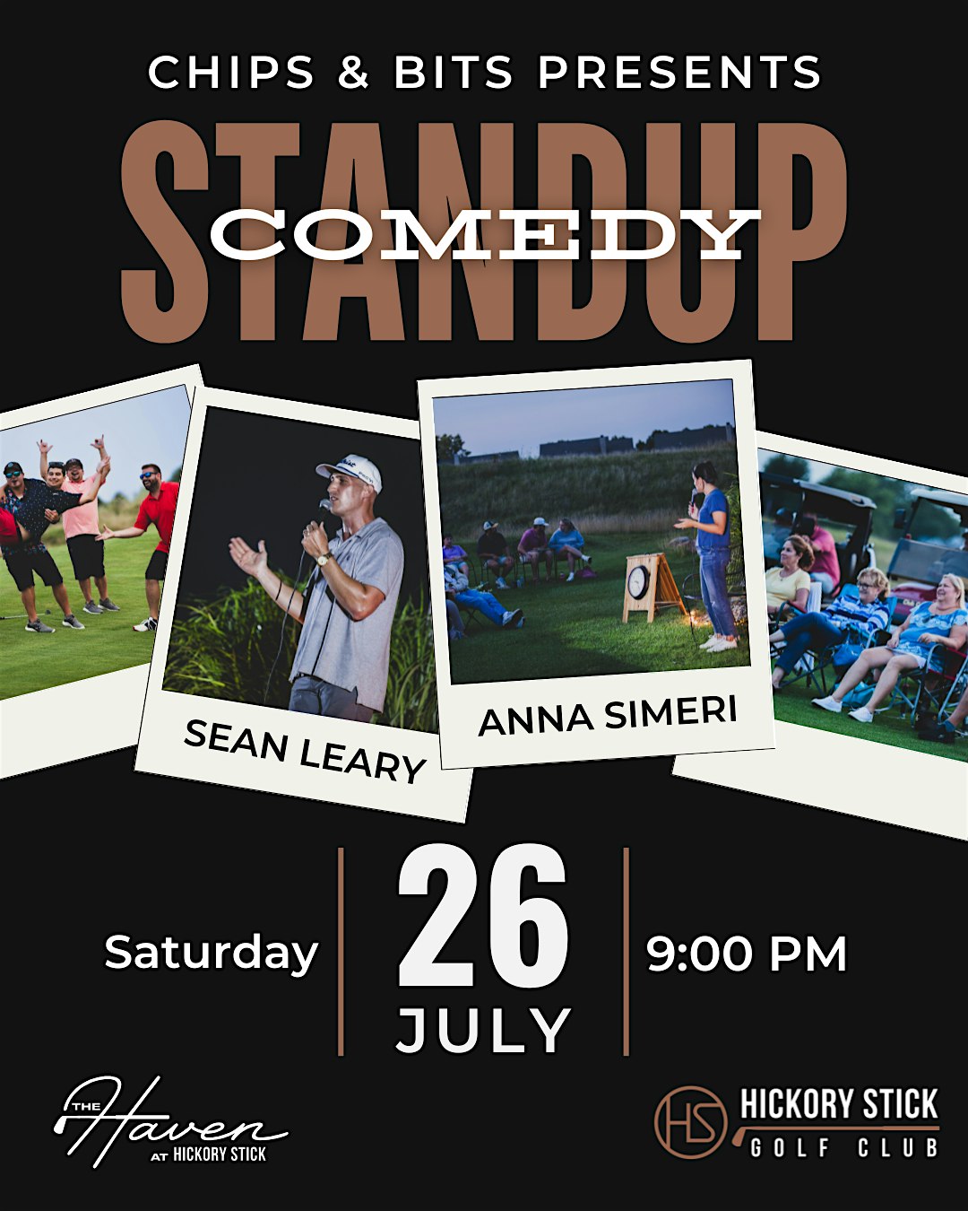 Outdoor Comedy Night at Hickory Stick Golf Club at Hickory Stick Golf Club – Greenwood, IN