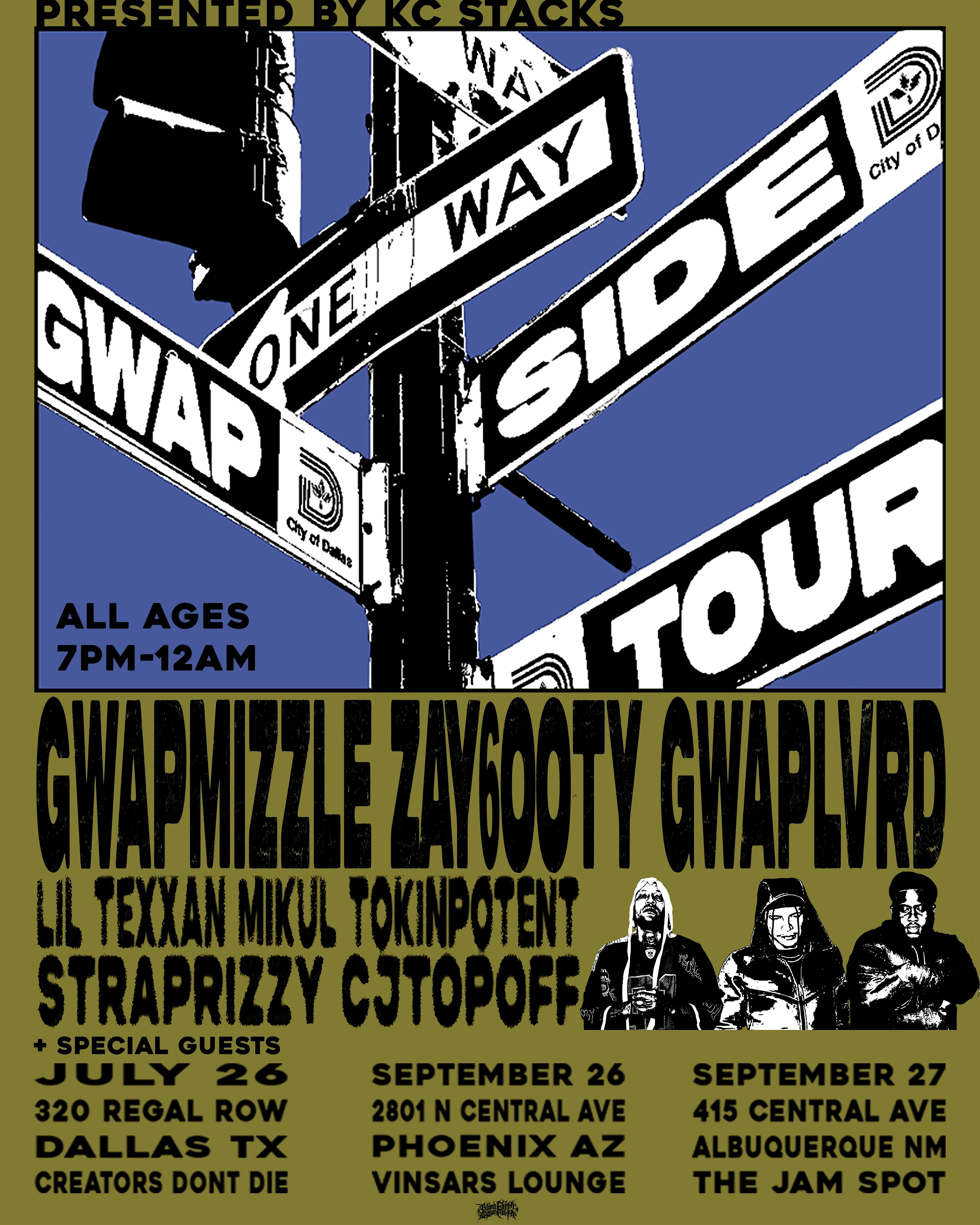The Gwapside Tour at 2919 Canton St – Dallas, TX