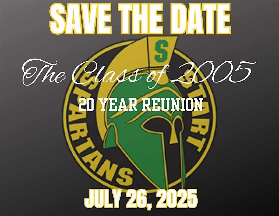 Class of â05 Start Spartans 20 Year Reunion at Scott Park Banquet Room – Toledo, OH