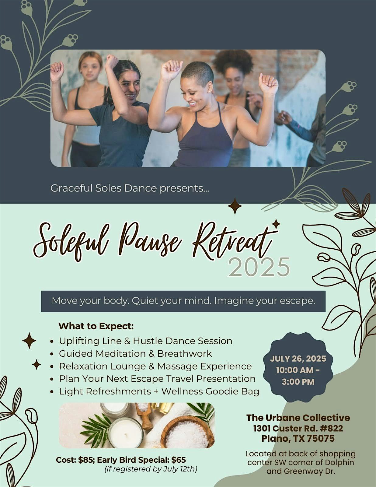 Soleful Pause Retreat at The Urbane Collective – Plano, TX