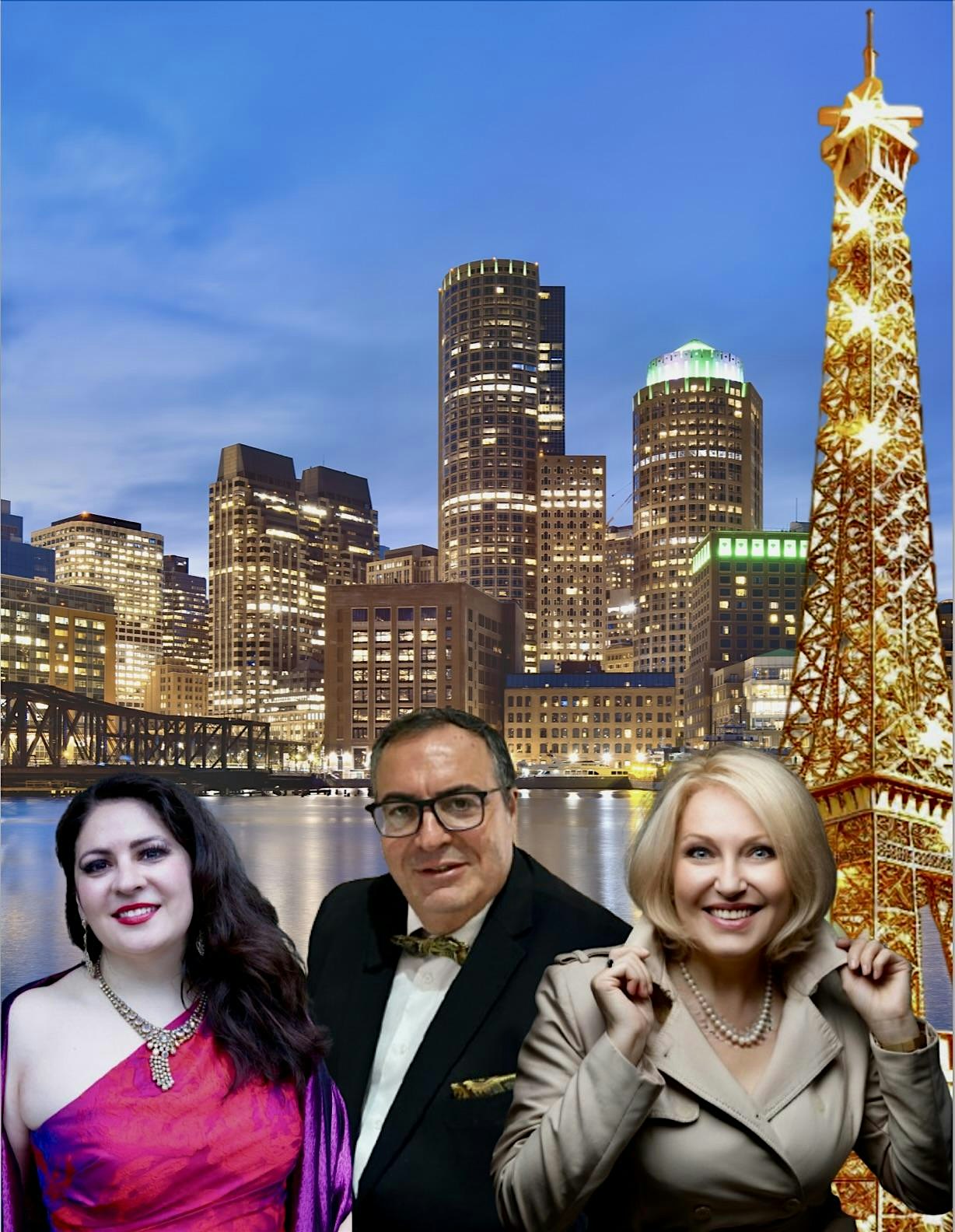 Deux Voix: Paris-Boston Reunion in Song at The House of Arts – Gloucester, MA